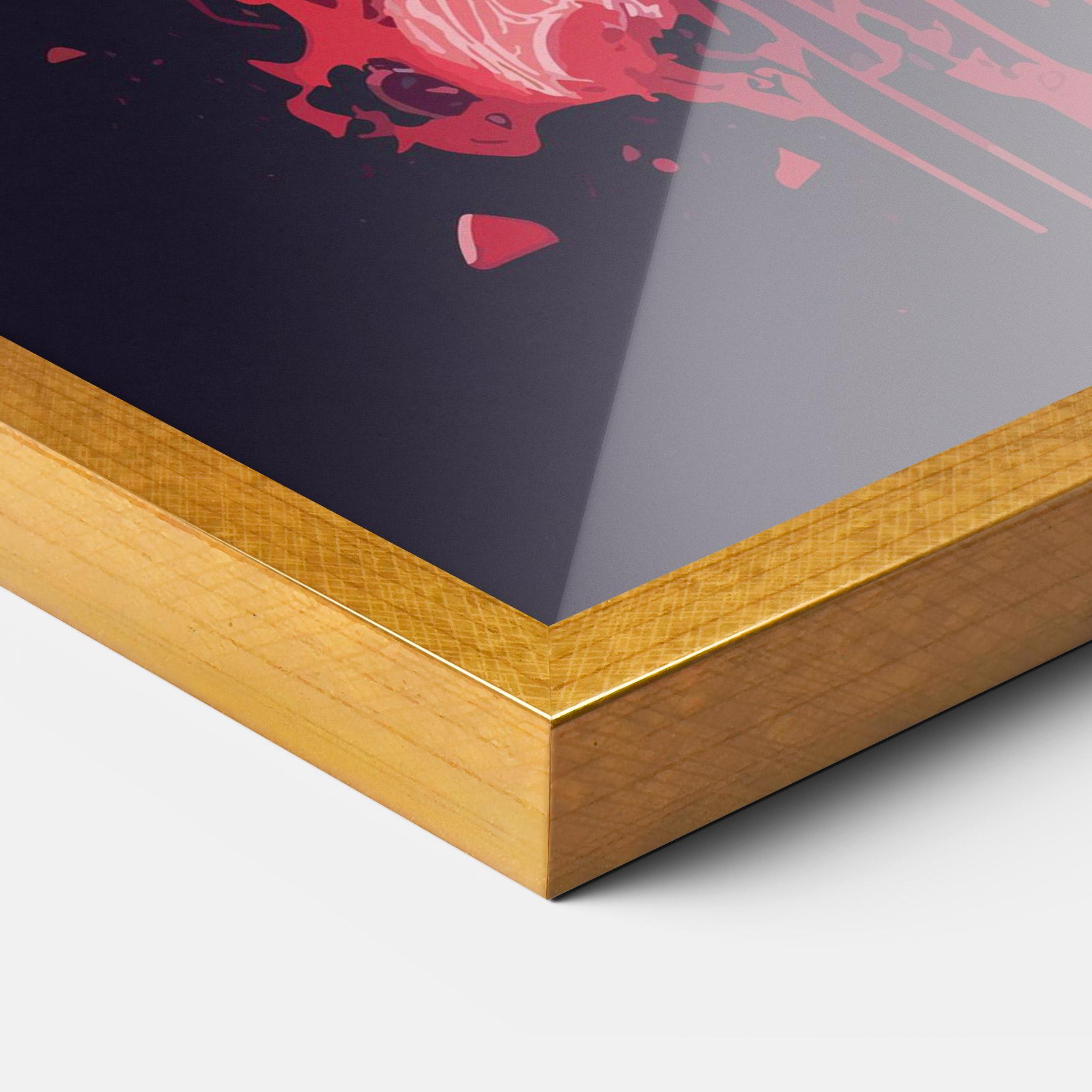 Plakat w Ramie Bloody Elephant mockup 3