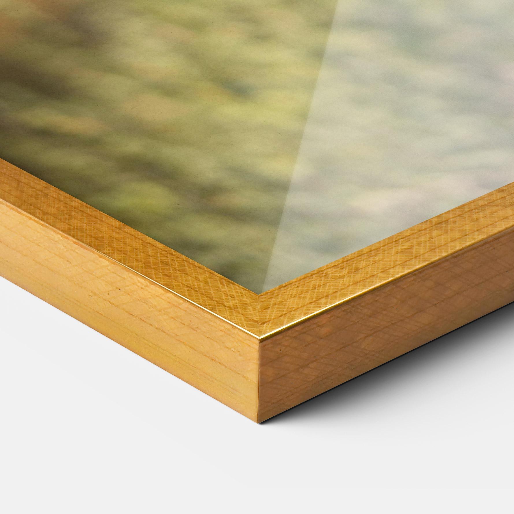 Plakat w Ramie Elephant Mouth Close Up mockup 3