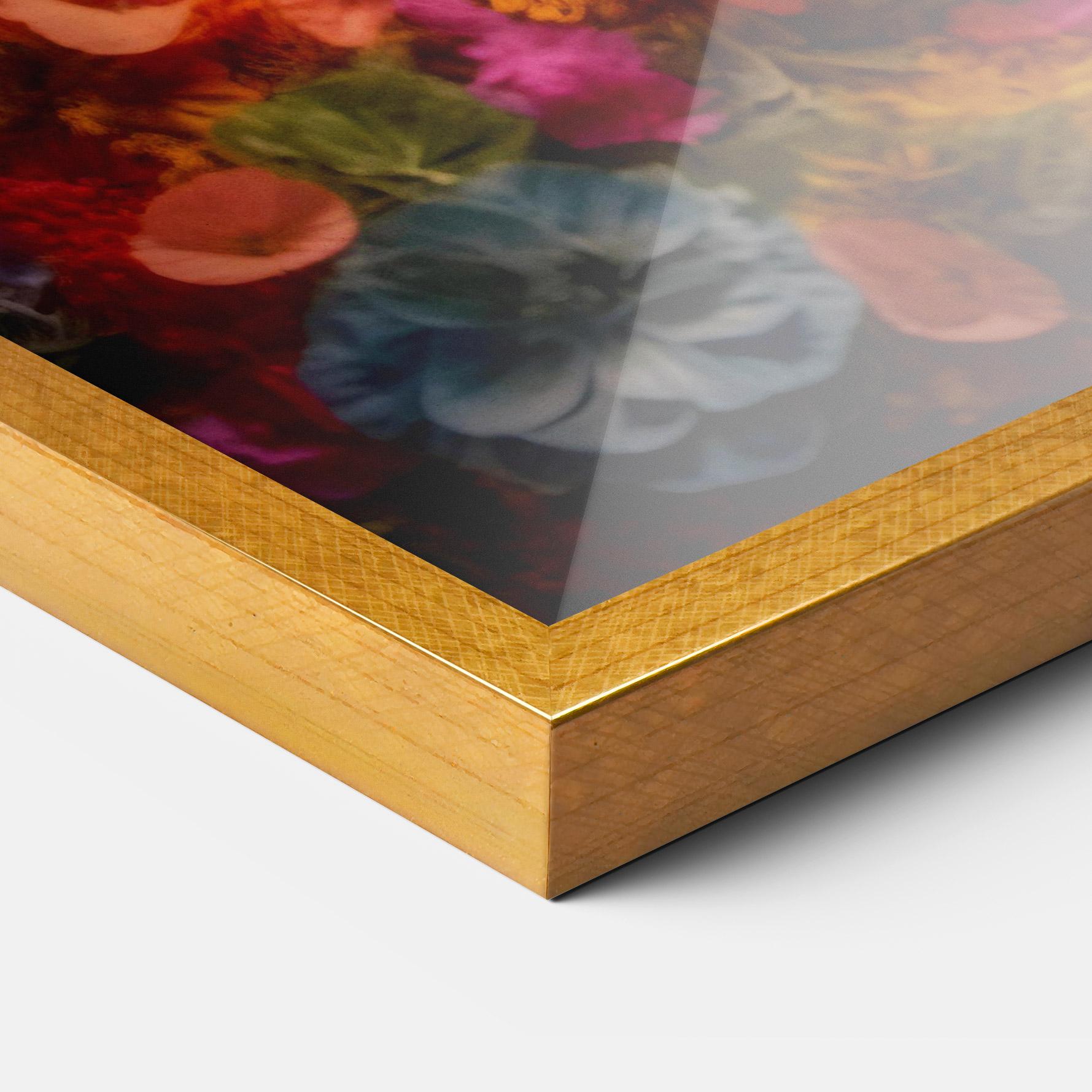 Plakat w Ramie Flower Elephant mockup 3