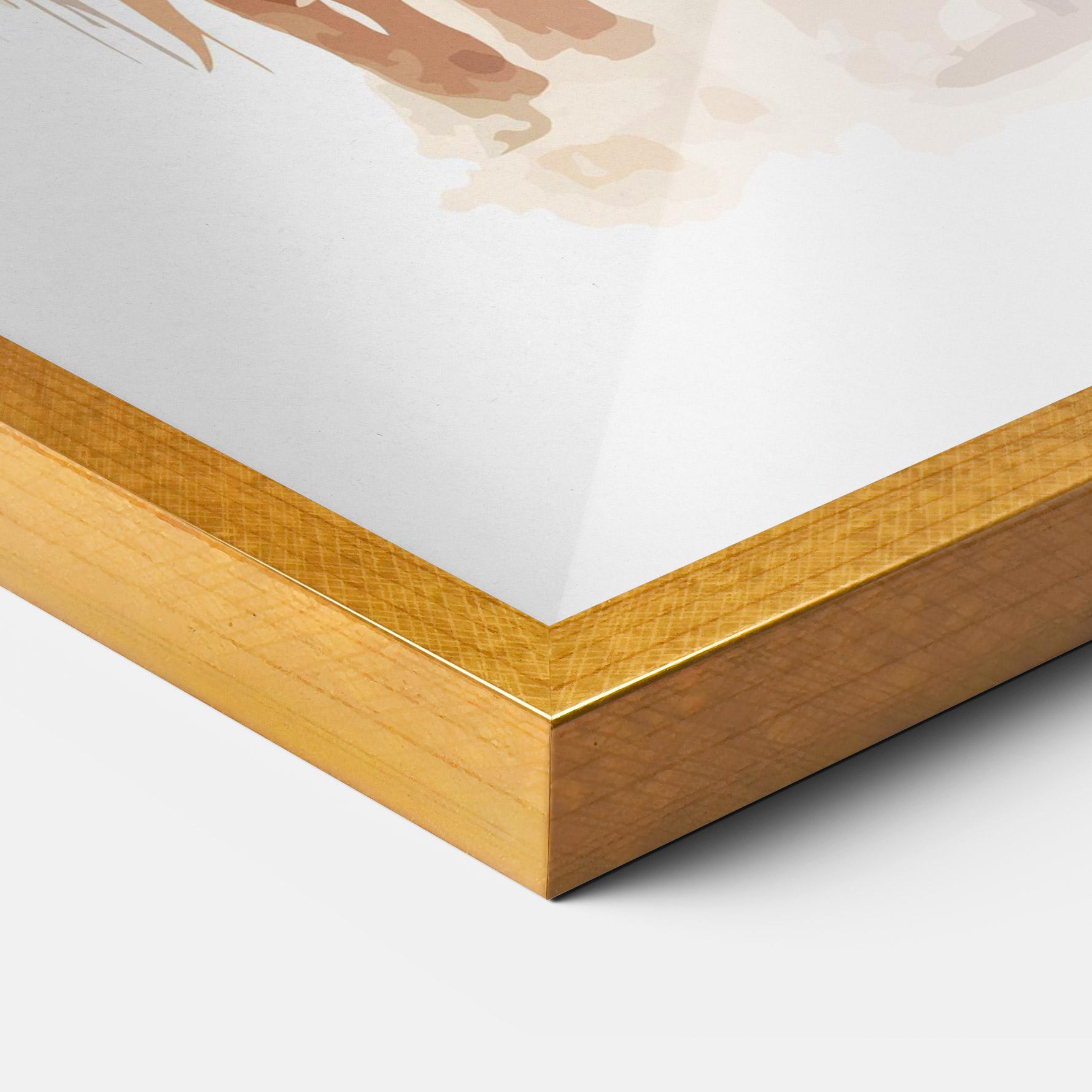 Plakat w Ramie Safari Animal mockup 3