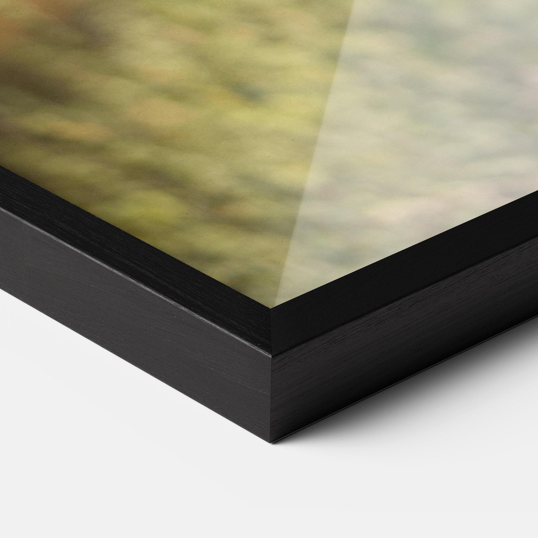 Plakat w Ramie Elephant Mouth Close Up mockup 3