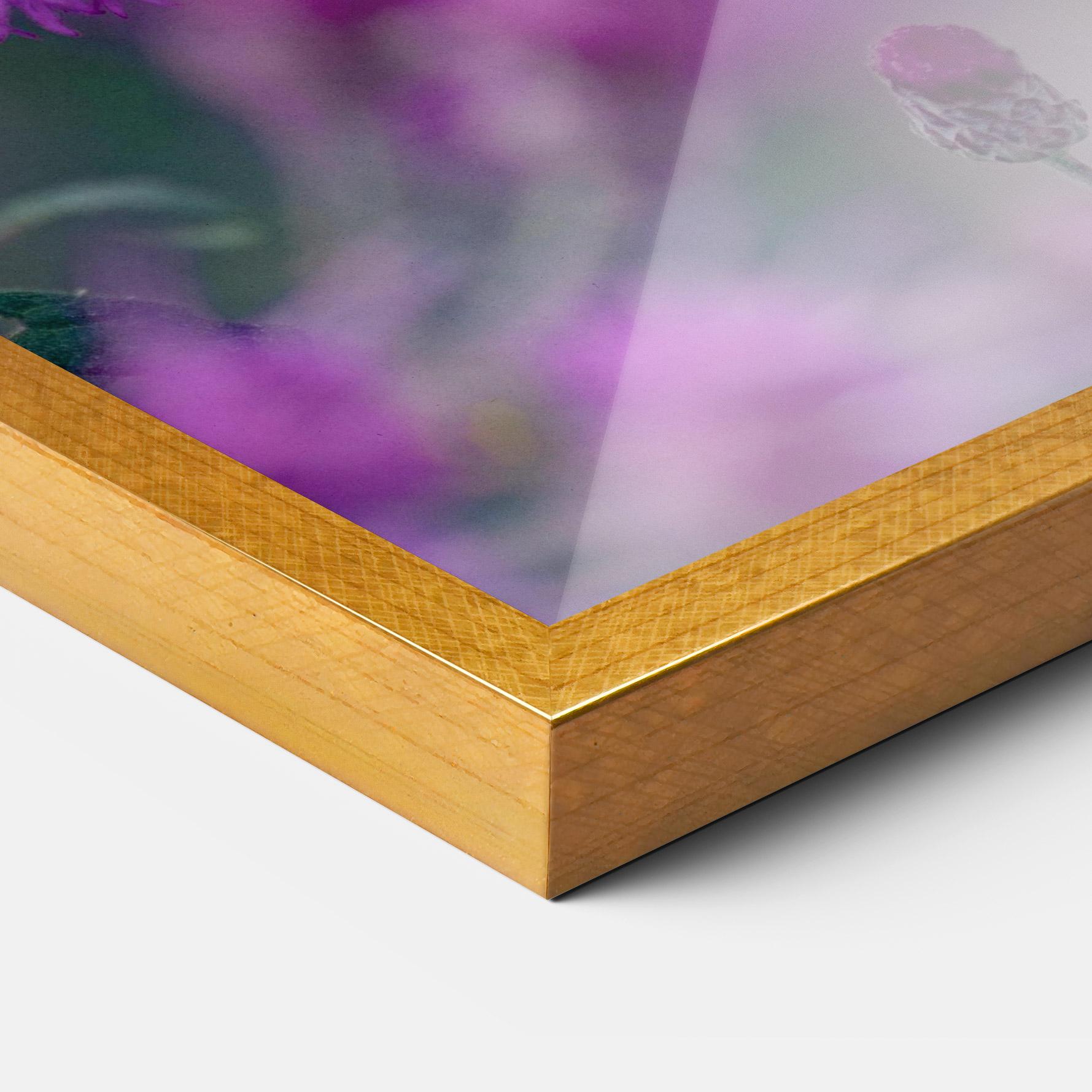 Plakat w Ramie Cream Black Butterfly mockup 3