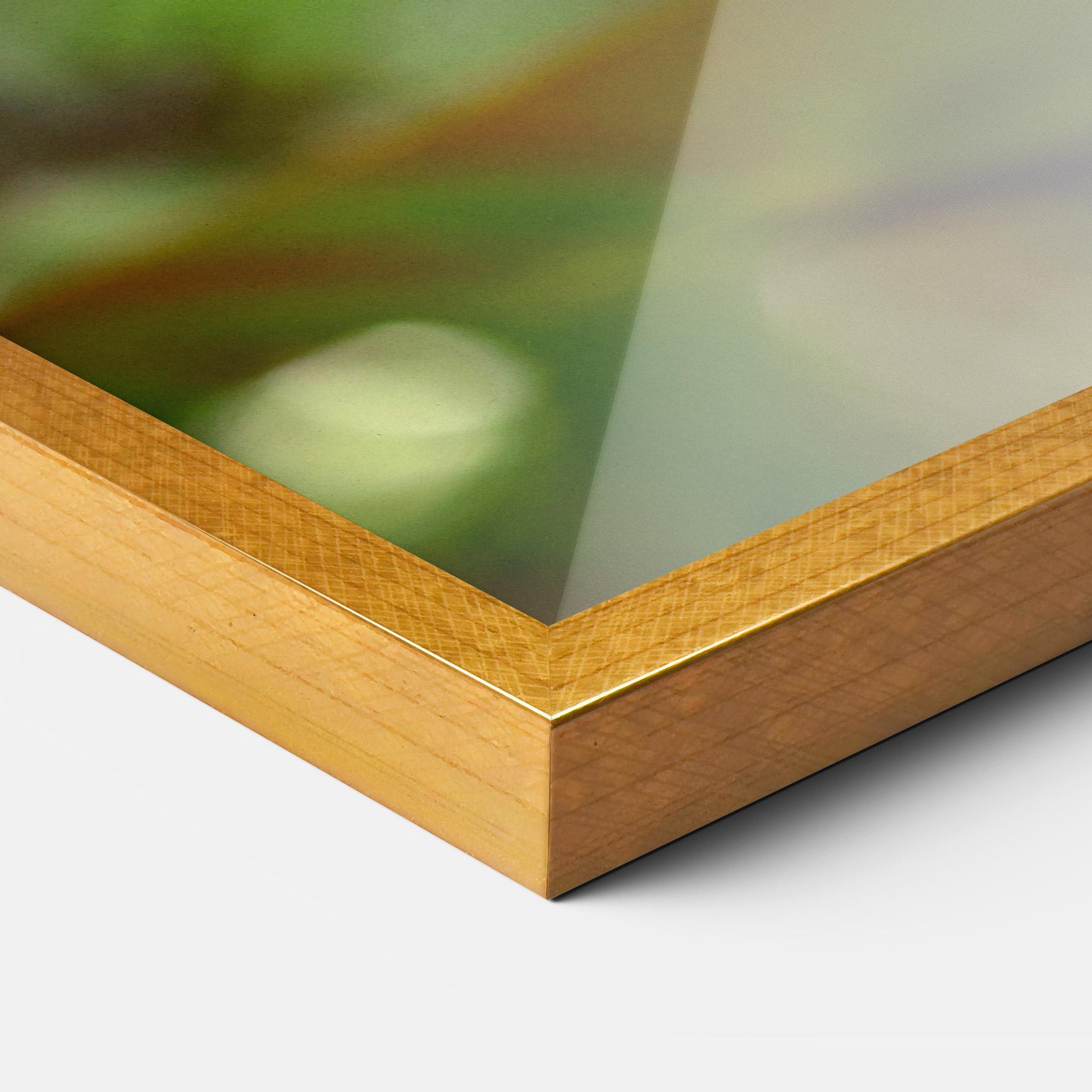 Plakat w Ramie Orange Yellow Butterfly mockup 3