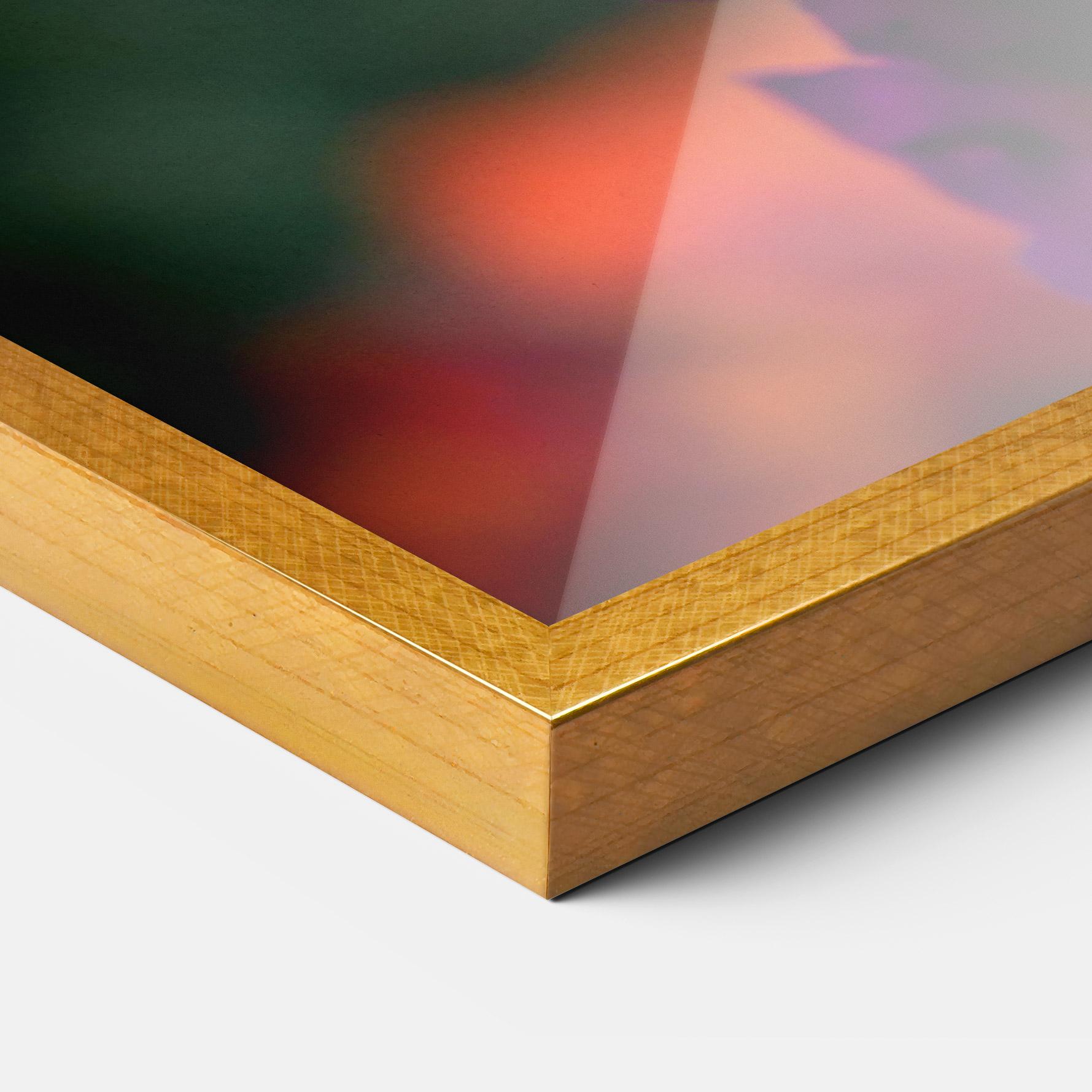 Plakat w Ramie Red Blue Butterfly mockup 3