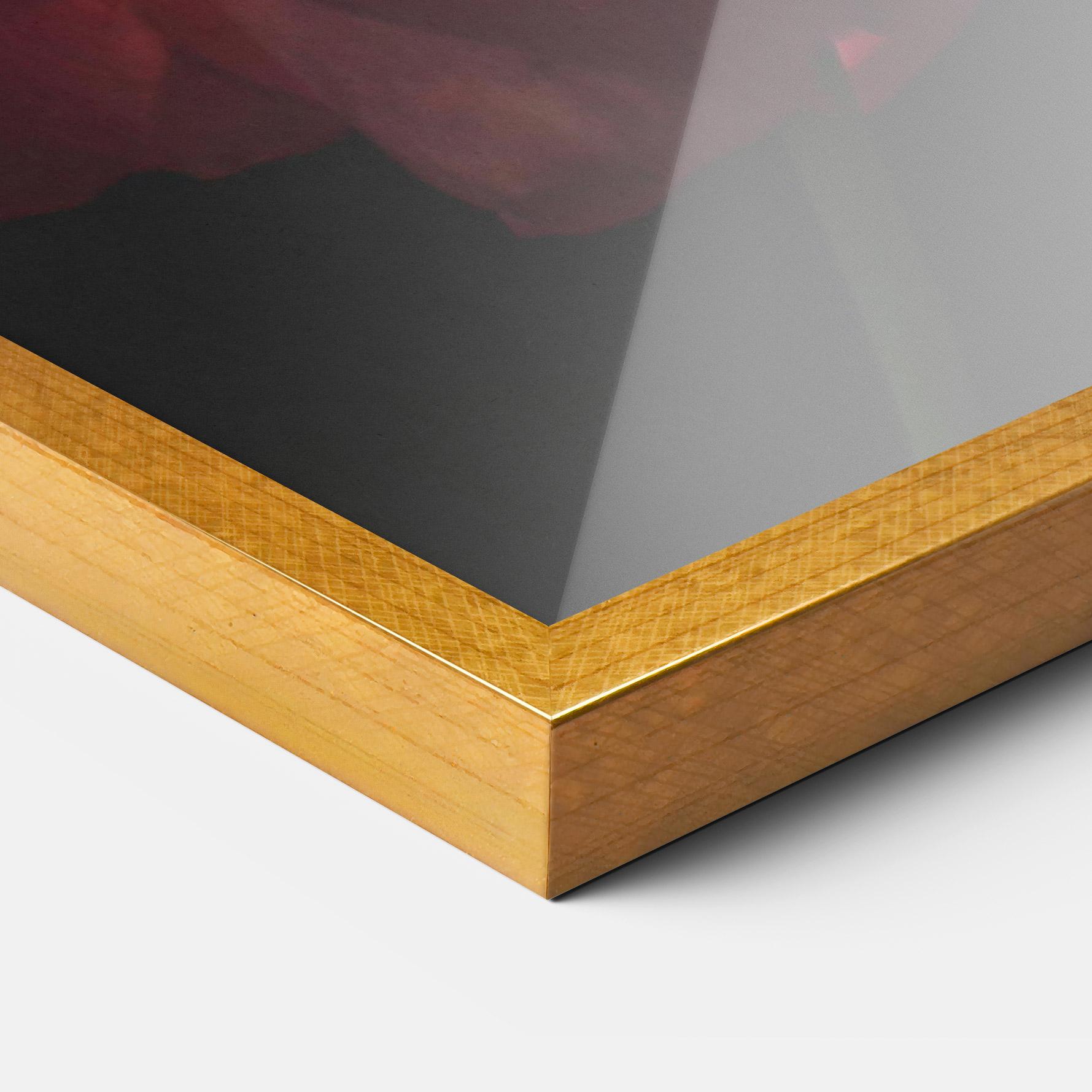 Plakat w Ramie Rose Butterfly mockup 3