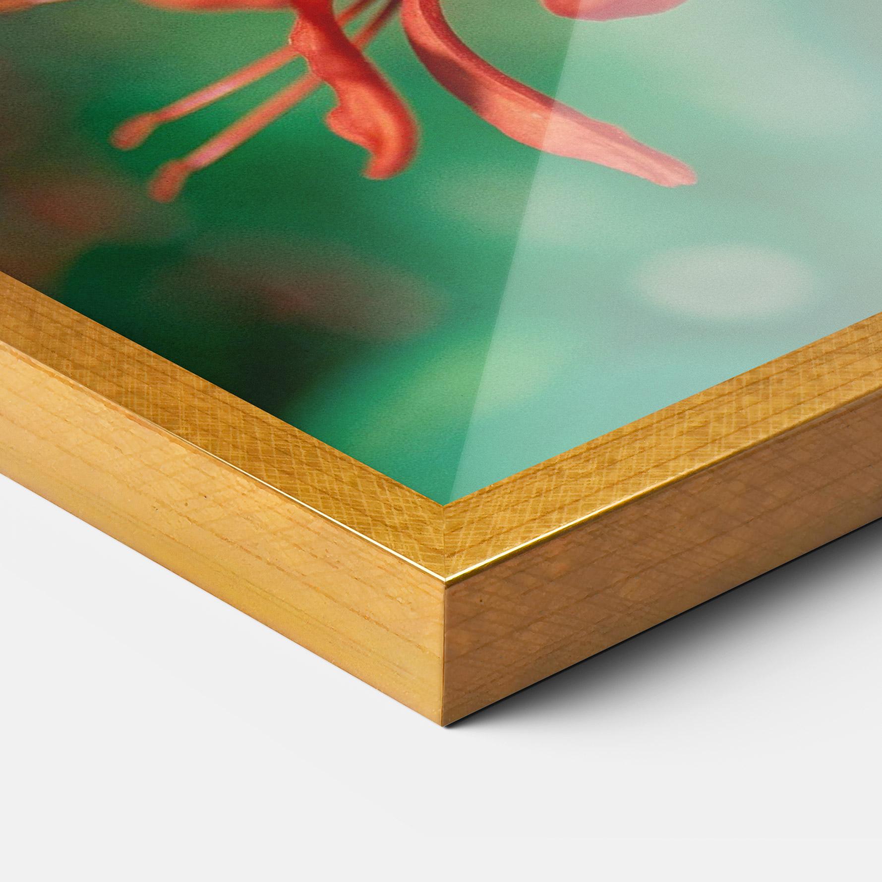 Plakat w Ramie Small Orange Butterfly mockup 3