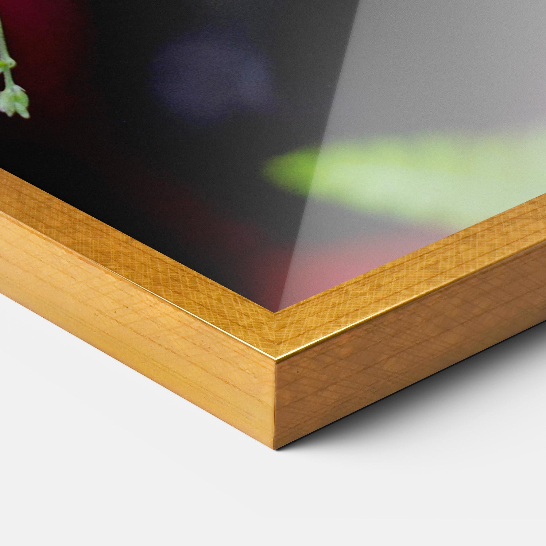 Plakat w Ramie Strong Orange Butterfly mockup 3