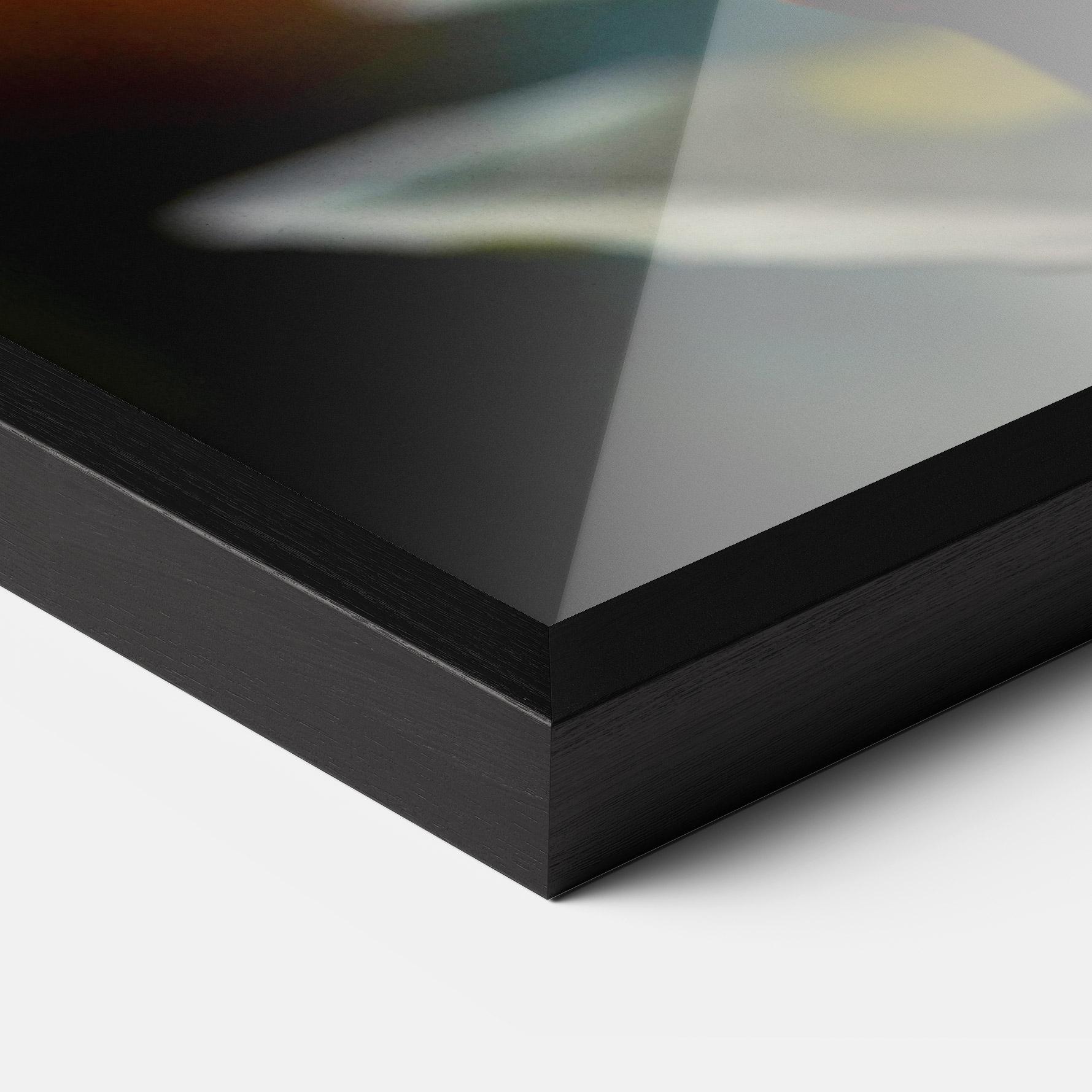 Plakat w Ramie Blue Yellow Butterfly mockup 3