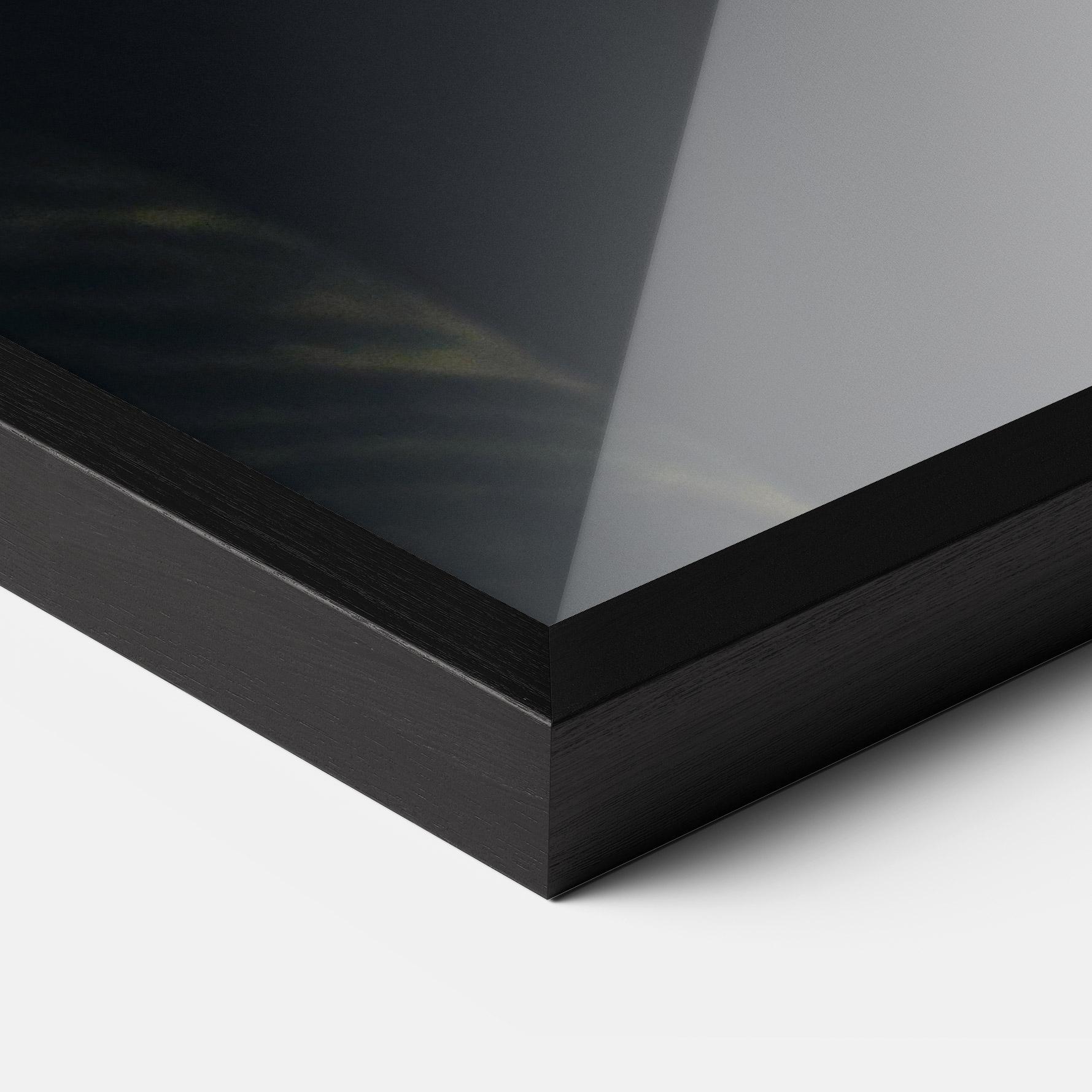 Plakat w Ramie Light Blue Butterfly mockup 3