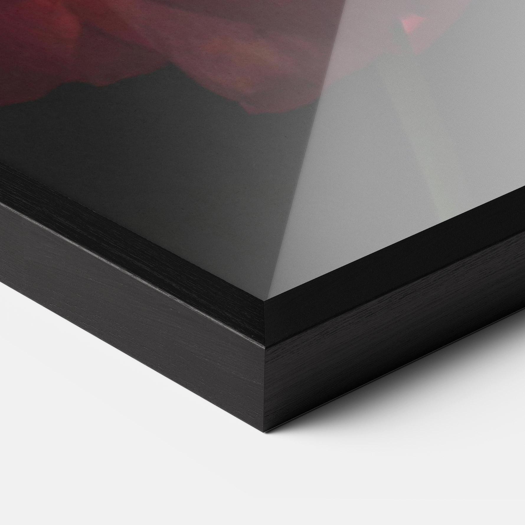 Plakat w Ramie Rose Butterfly mockup 3