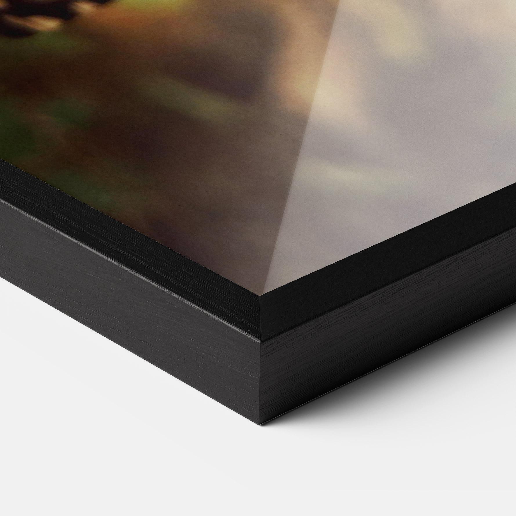 Plakat w Ramie Wild Brown Butterfly mockup 3