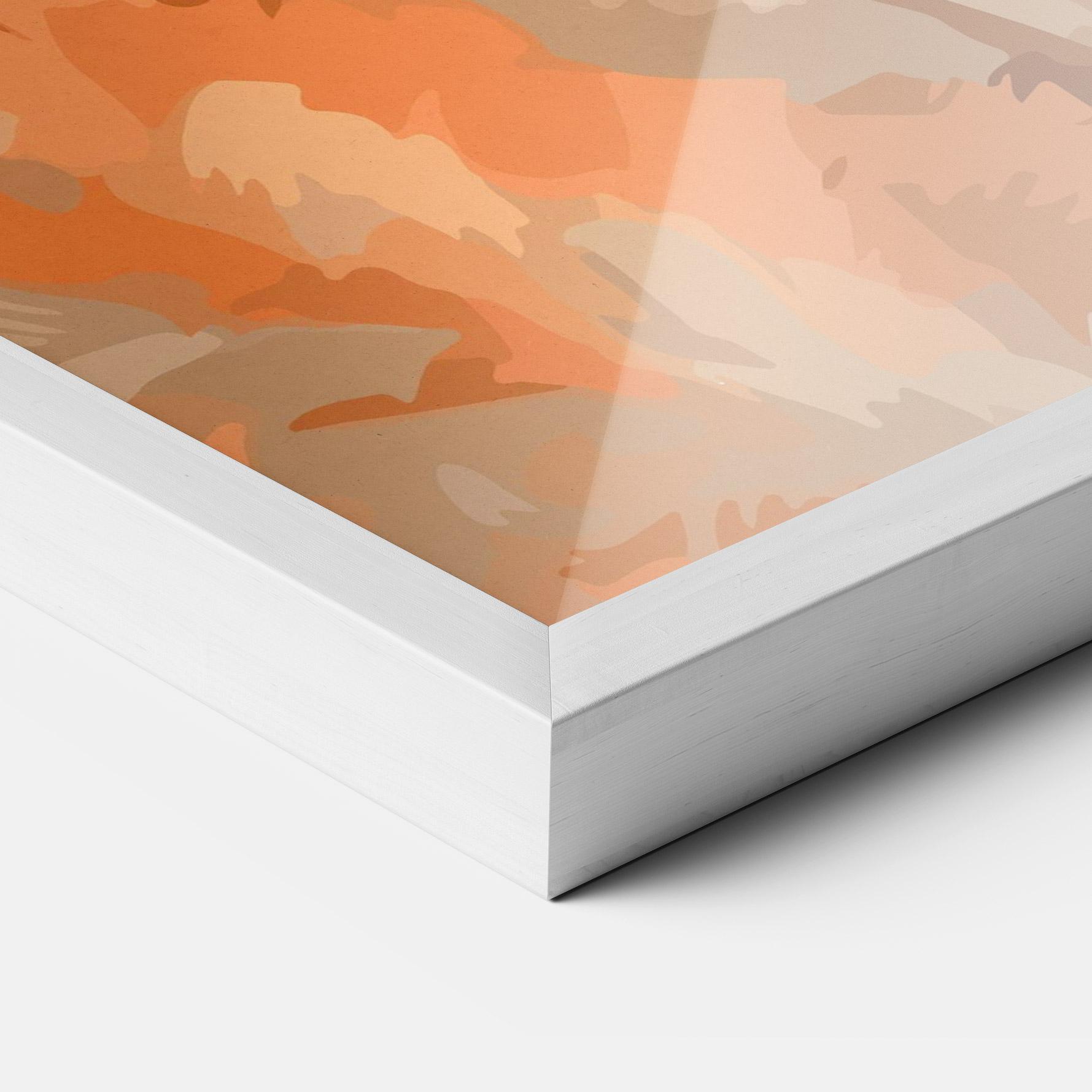 Plakat w Ramie Anime Rabbit mockup 3