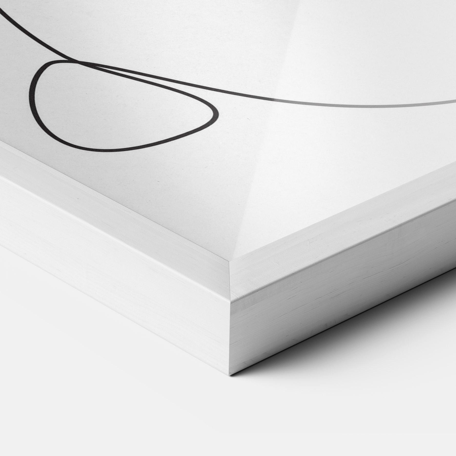 Plakat w Ramie Cute Rabbit mockup 3