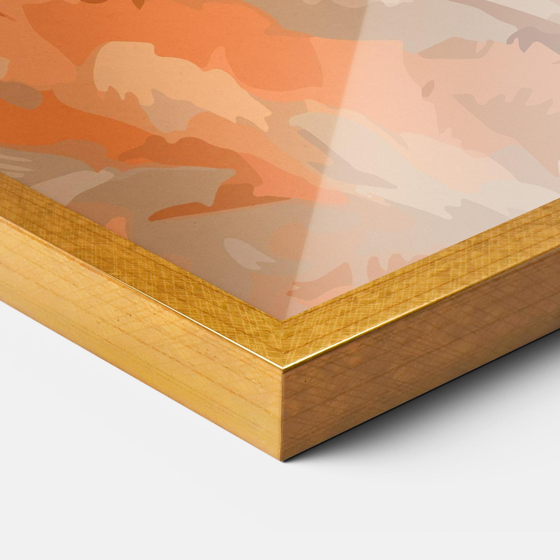 Plakat w Ramie Anime Rabbit mockup 3