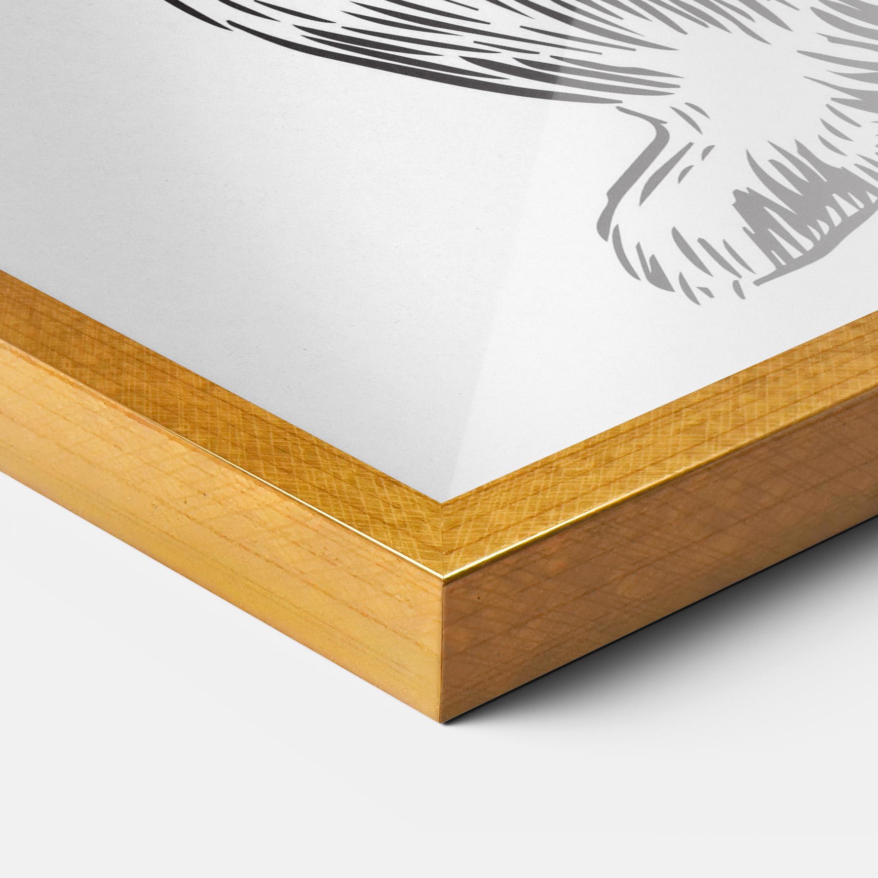 Plakat w Ramie Cute Bunny mockup 3