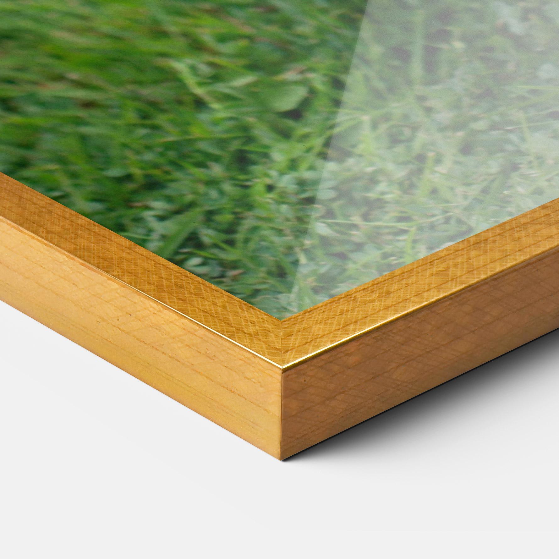 Plakat w Ramie Light Orange Bunny mockup 3