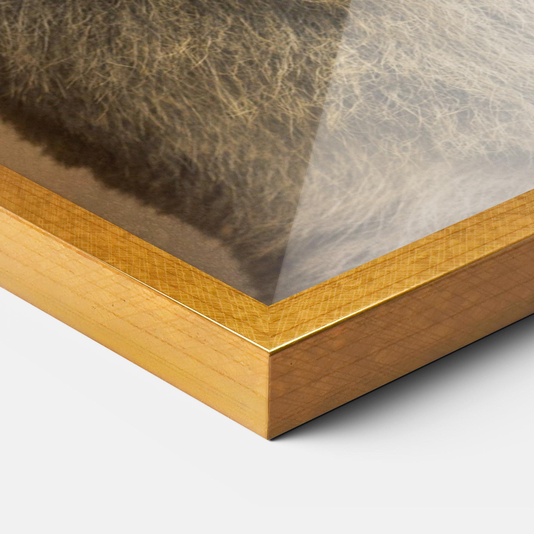 Plakat w Ramie Baby Lion mockup 3