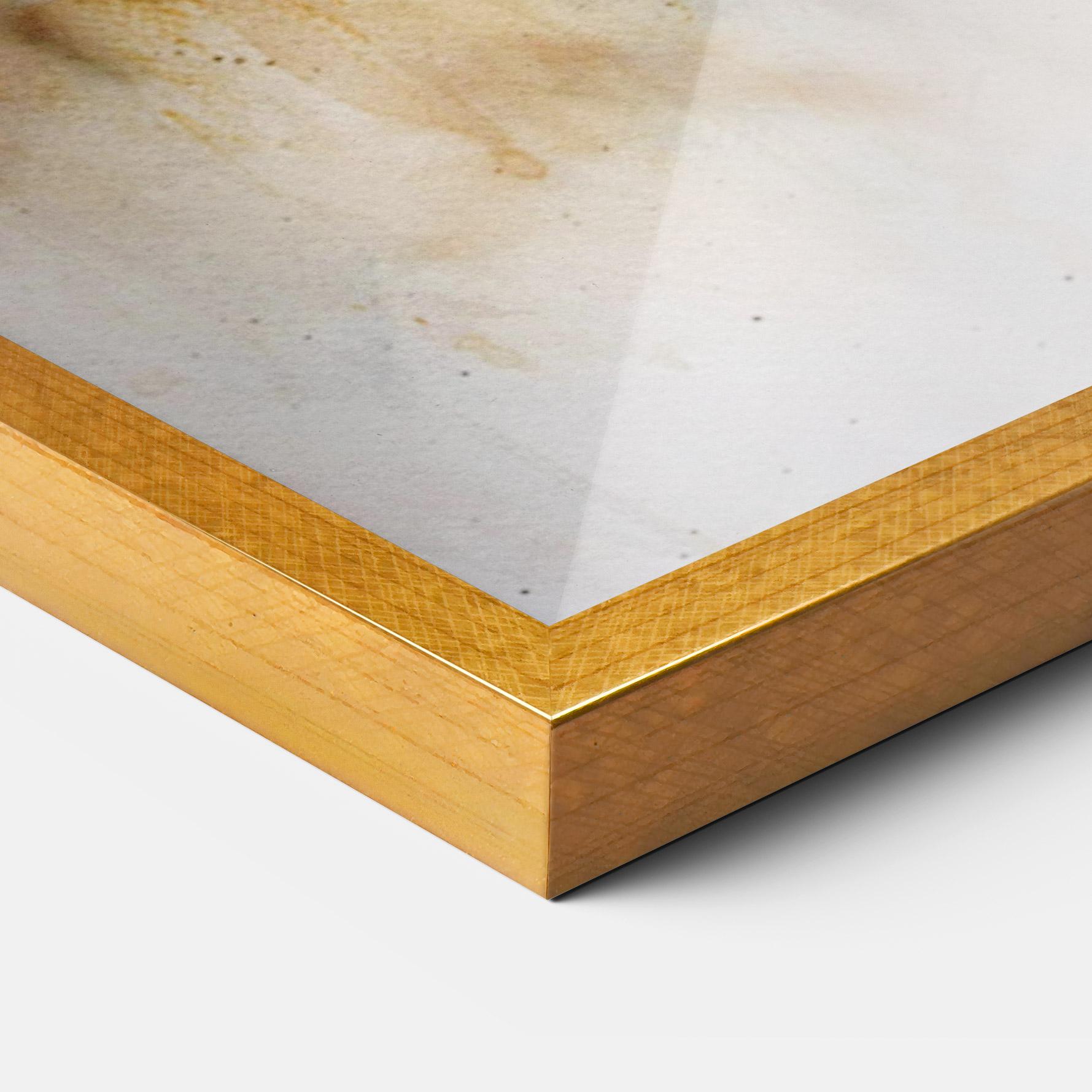 Plakat w Ramie Lion Love mockup 3