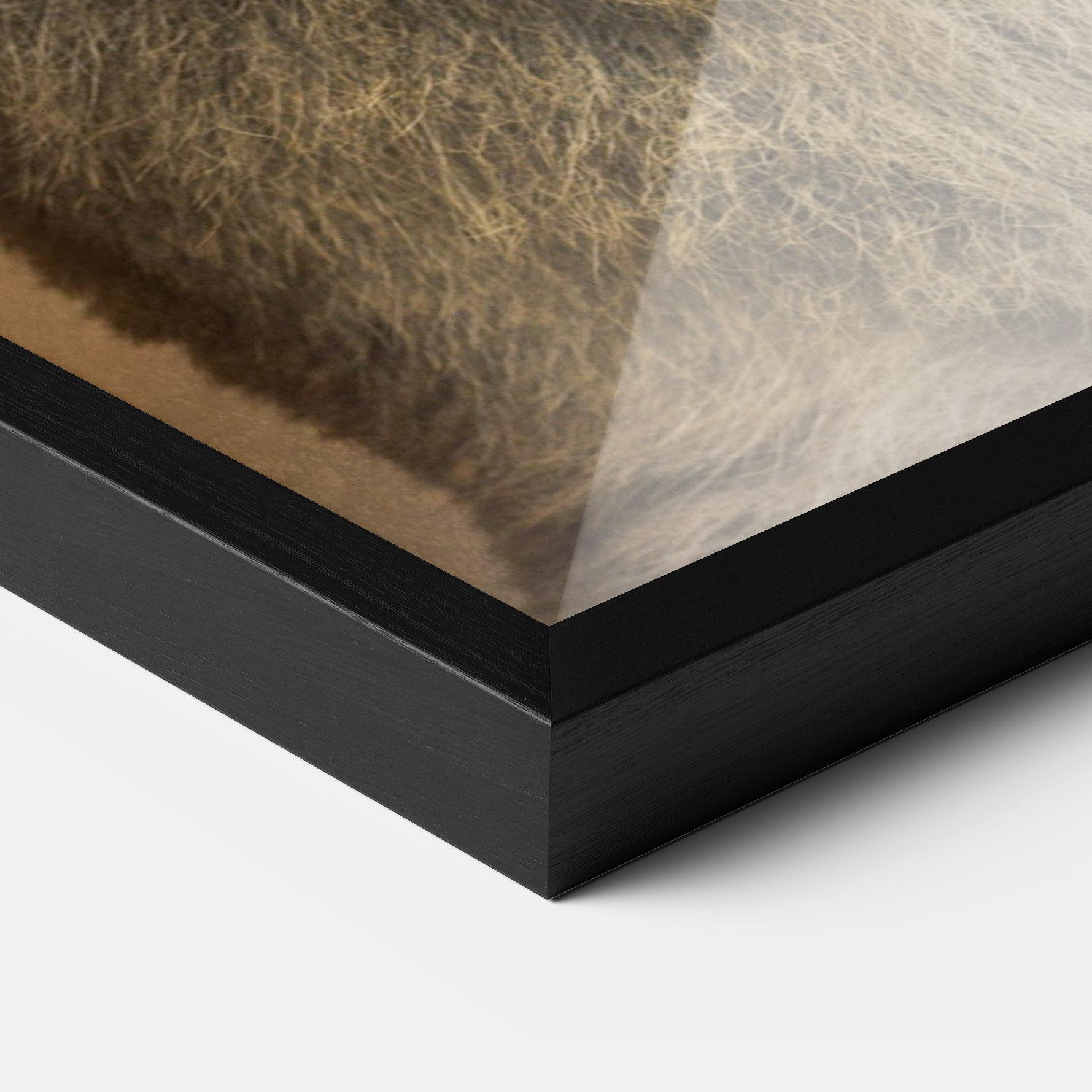 Plakat w Ramie Baby Lion mockup 3