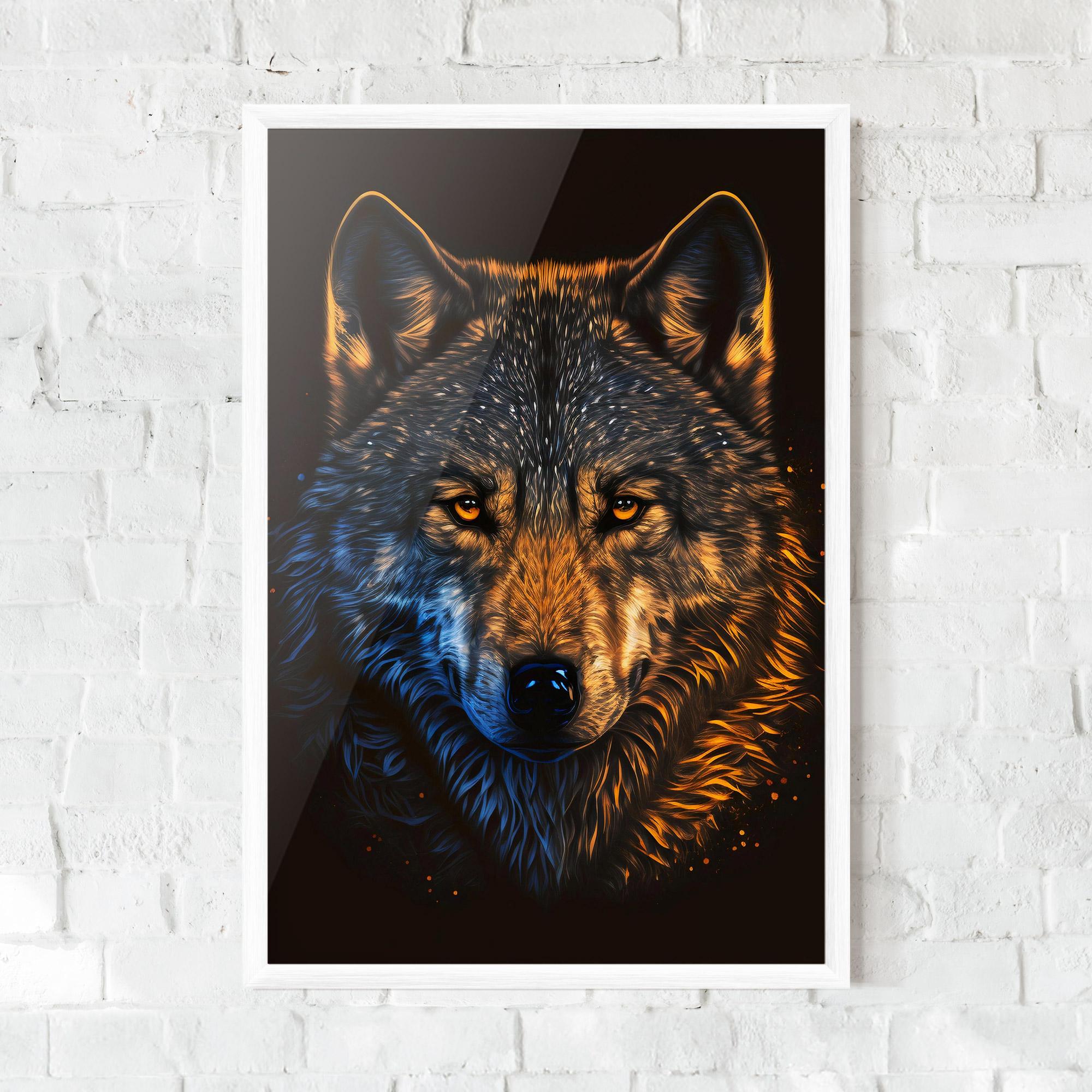 Plakat w Ramie Alpha Portrait mockup 0