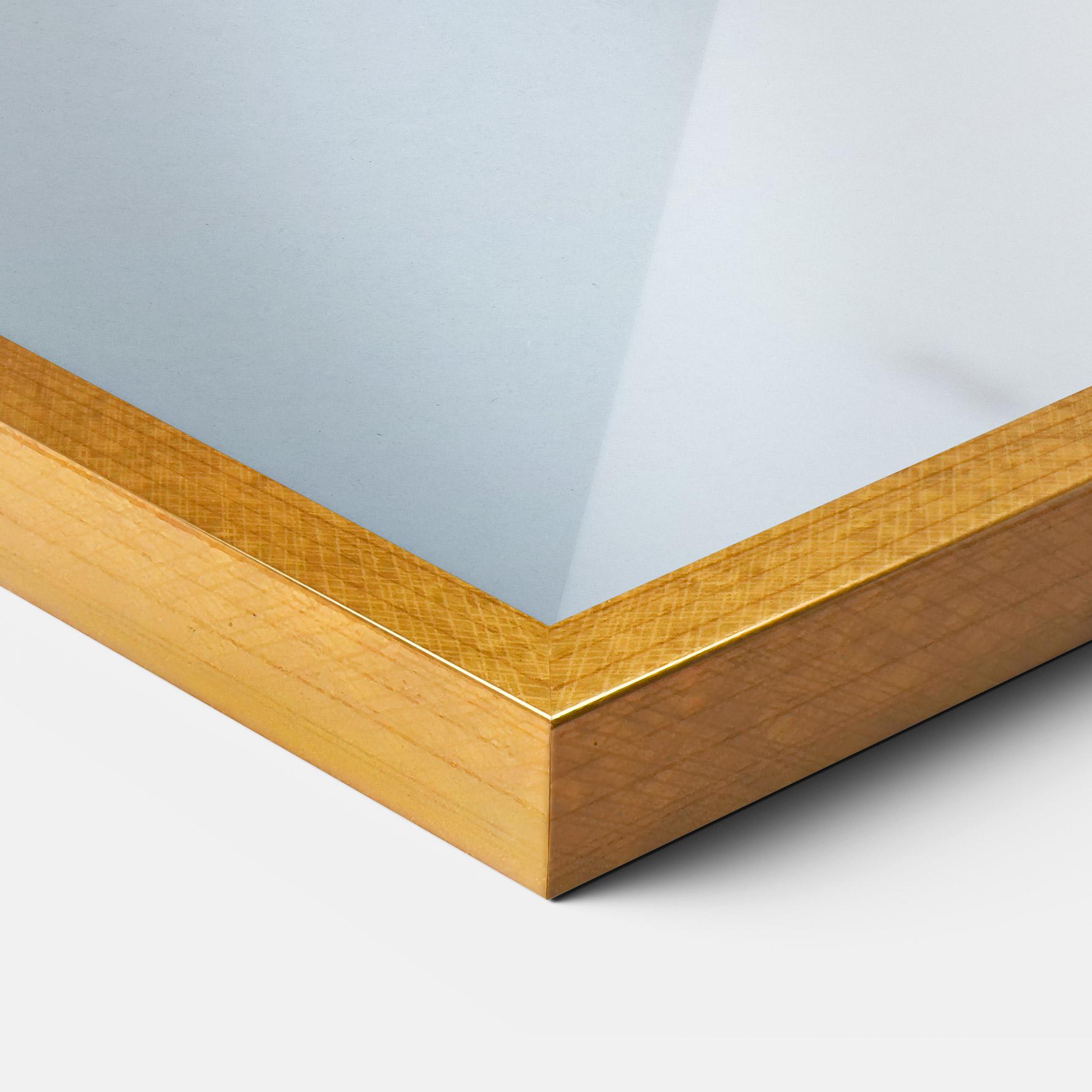 Plakat w Ramie Wolf Head mockup 3