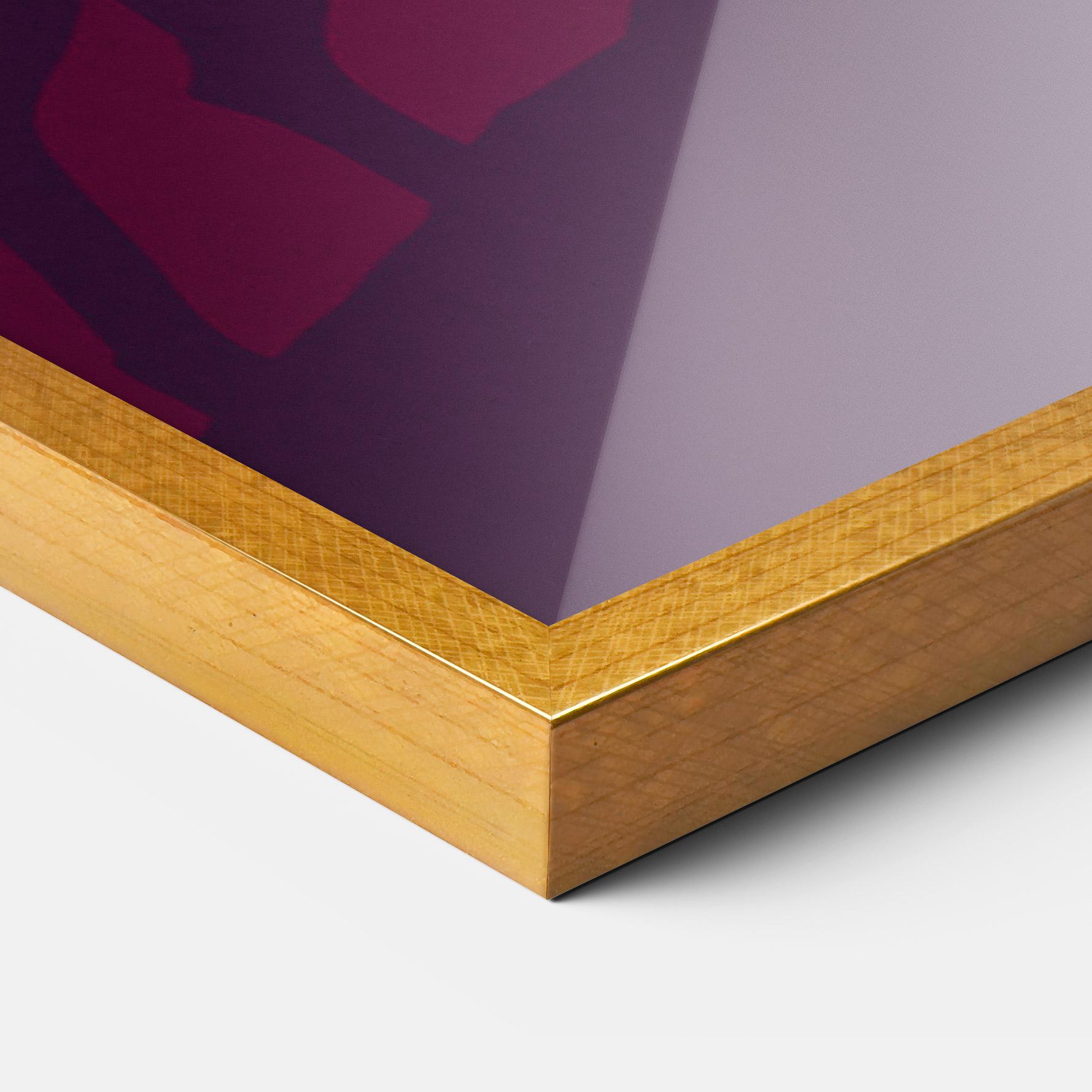 Plakat w Ramie Wolf Pink Moon mockup 3