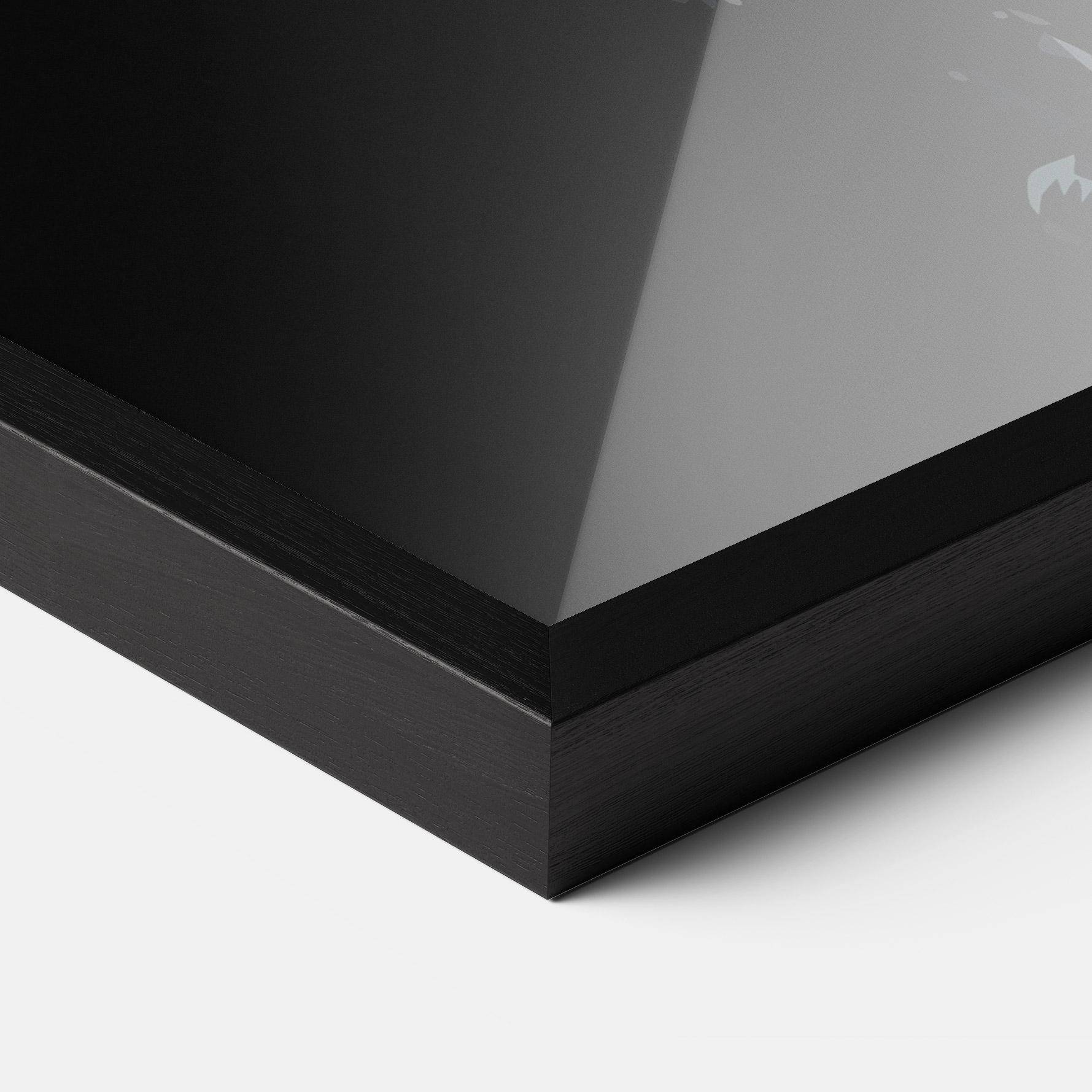 Plakat w Ramie Blue Wolf mockup 3