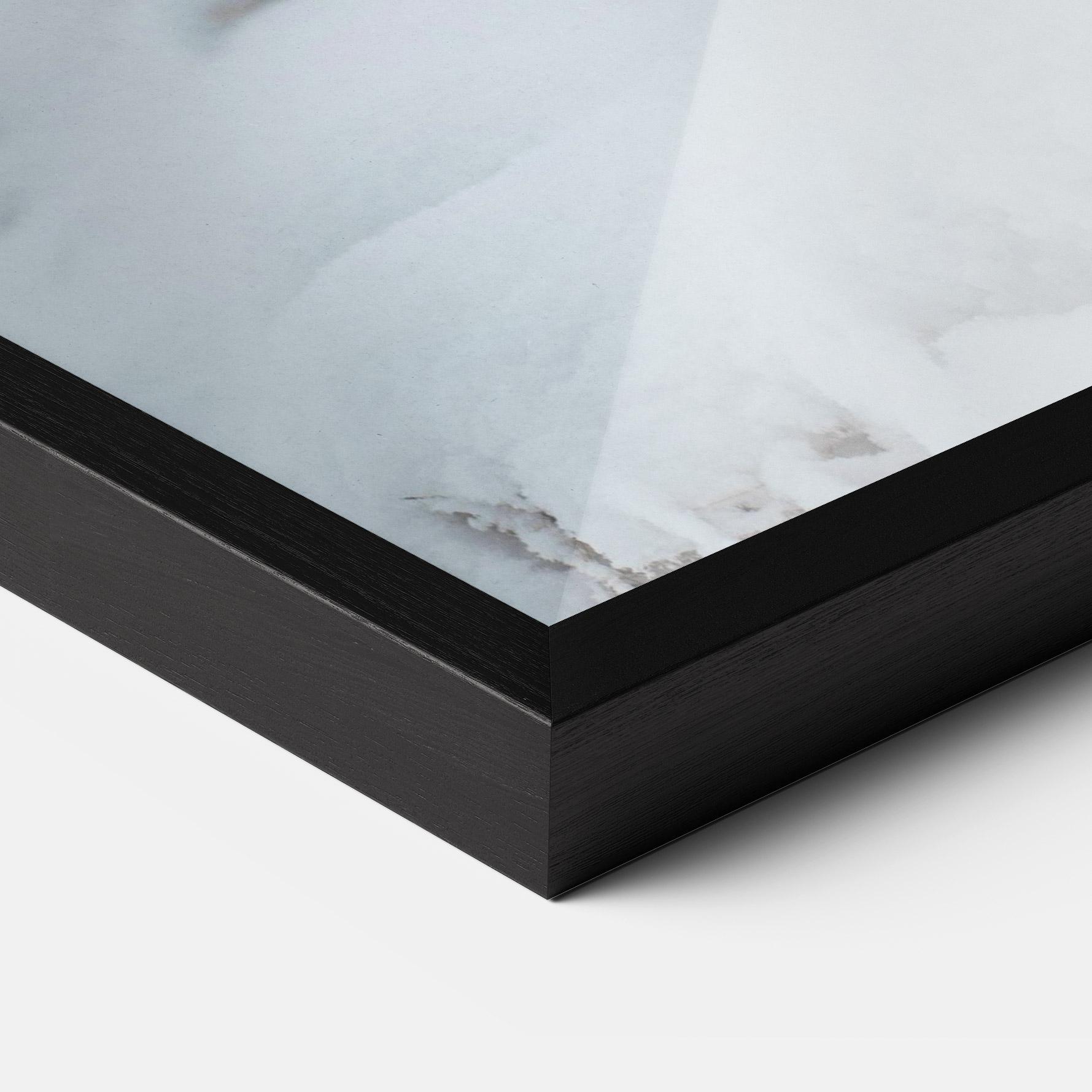 Plakat w Ramie Snow Wolf mockup 3