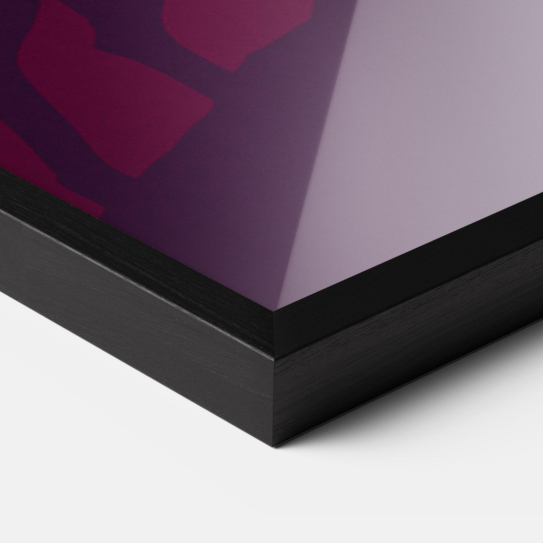 Plakat w Ramie Wolf Pink Moon mockup 3