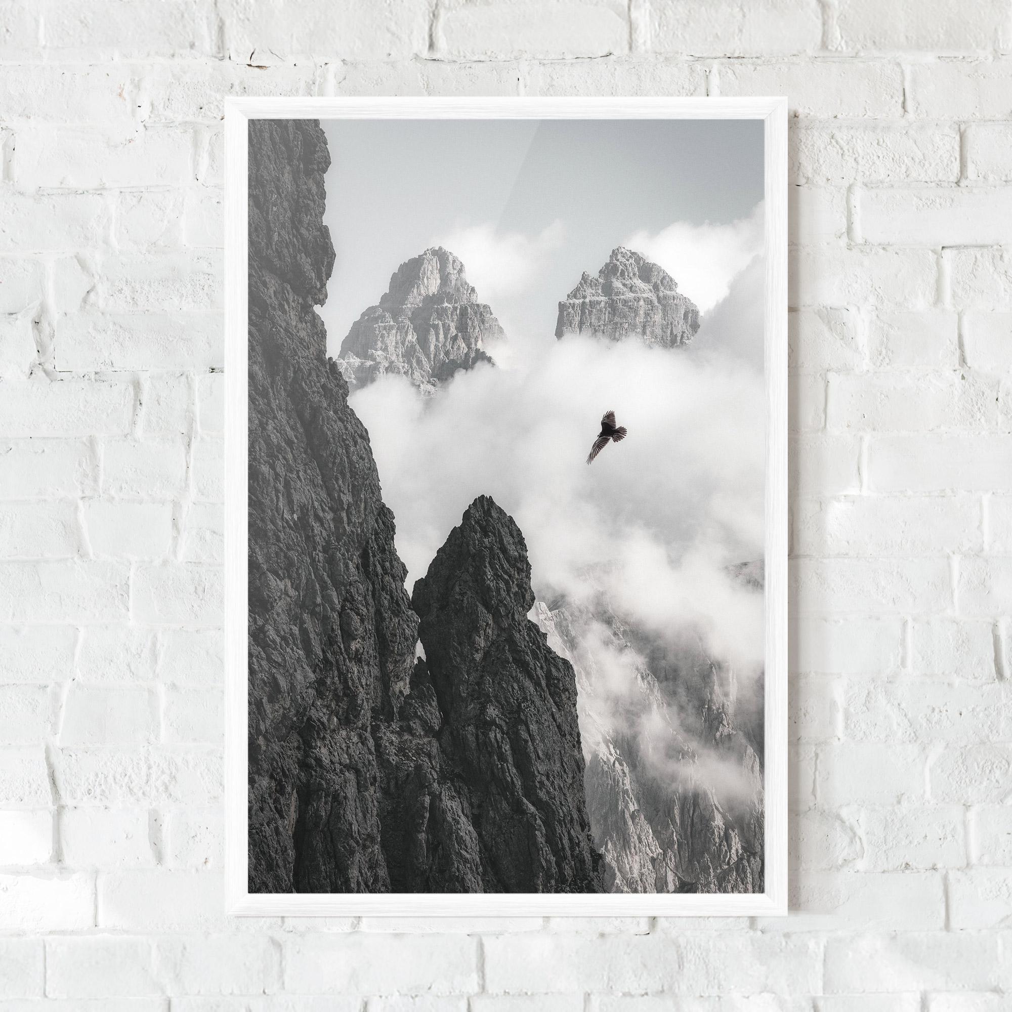 Plakat w Ramie Mountain Eagle mockup 0