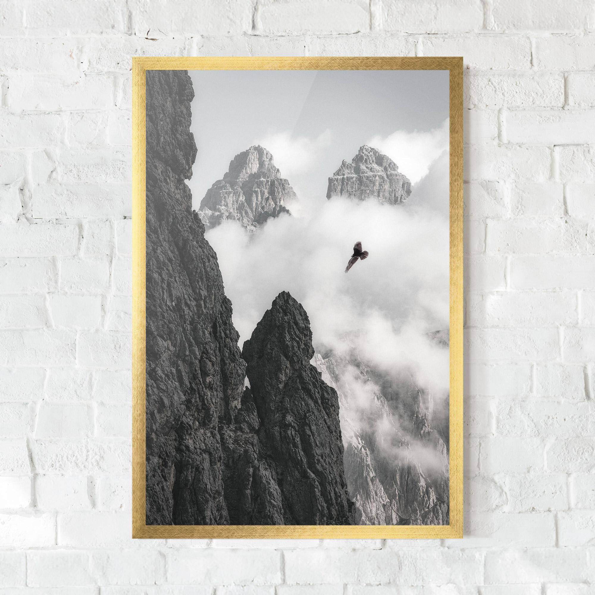 Plakat w Ramie Mountain Eagle mockup 0