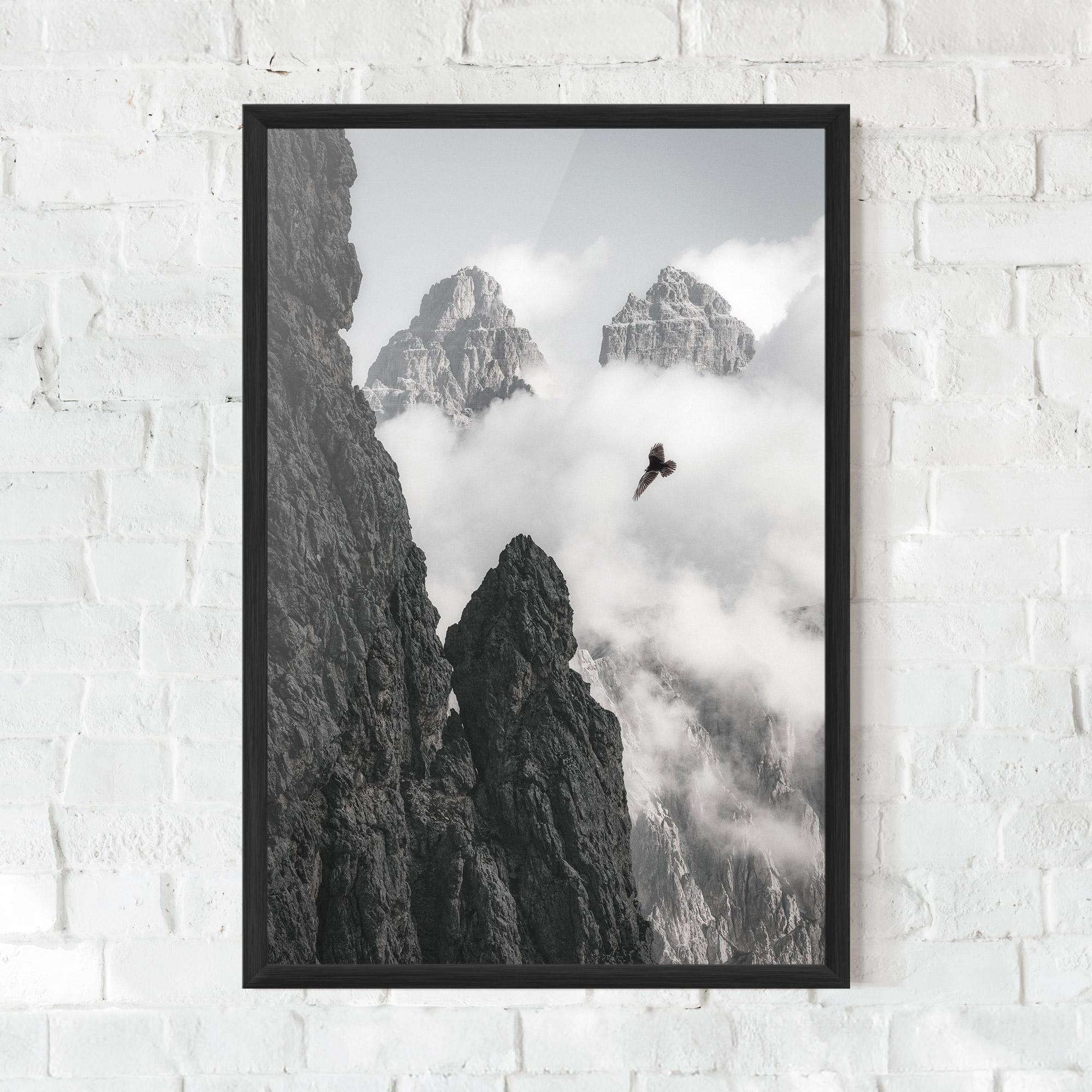 Plakat w Ramie Mountain Eagle mockup 0