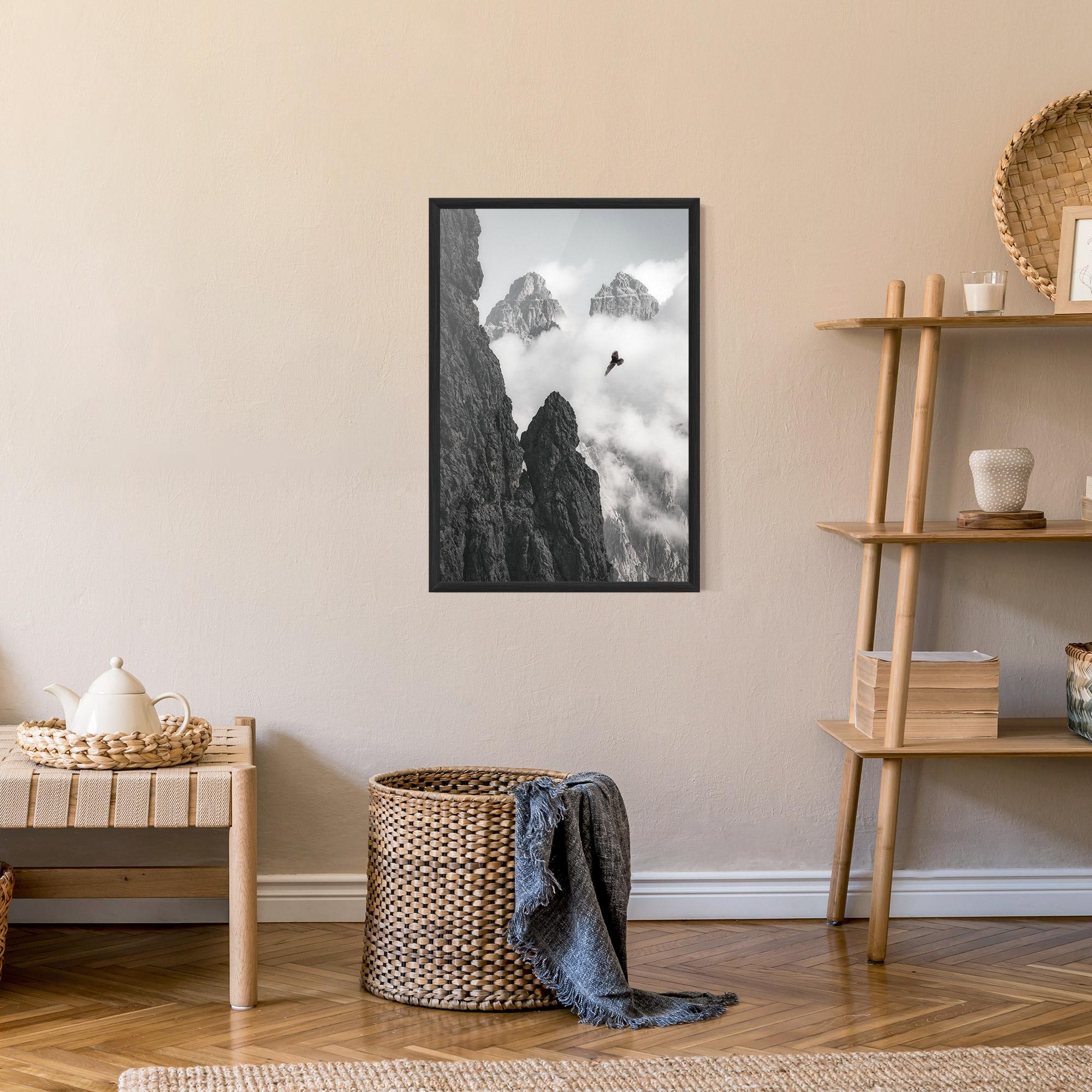 Plakat w Ramie Mountain Eagle mockup 9