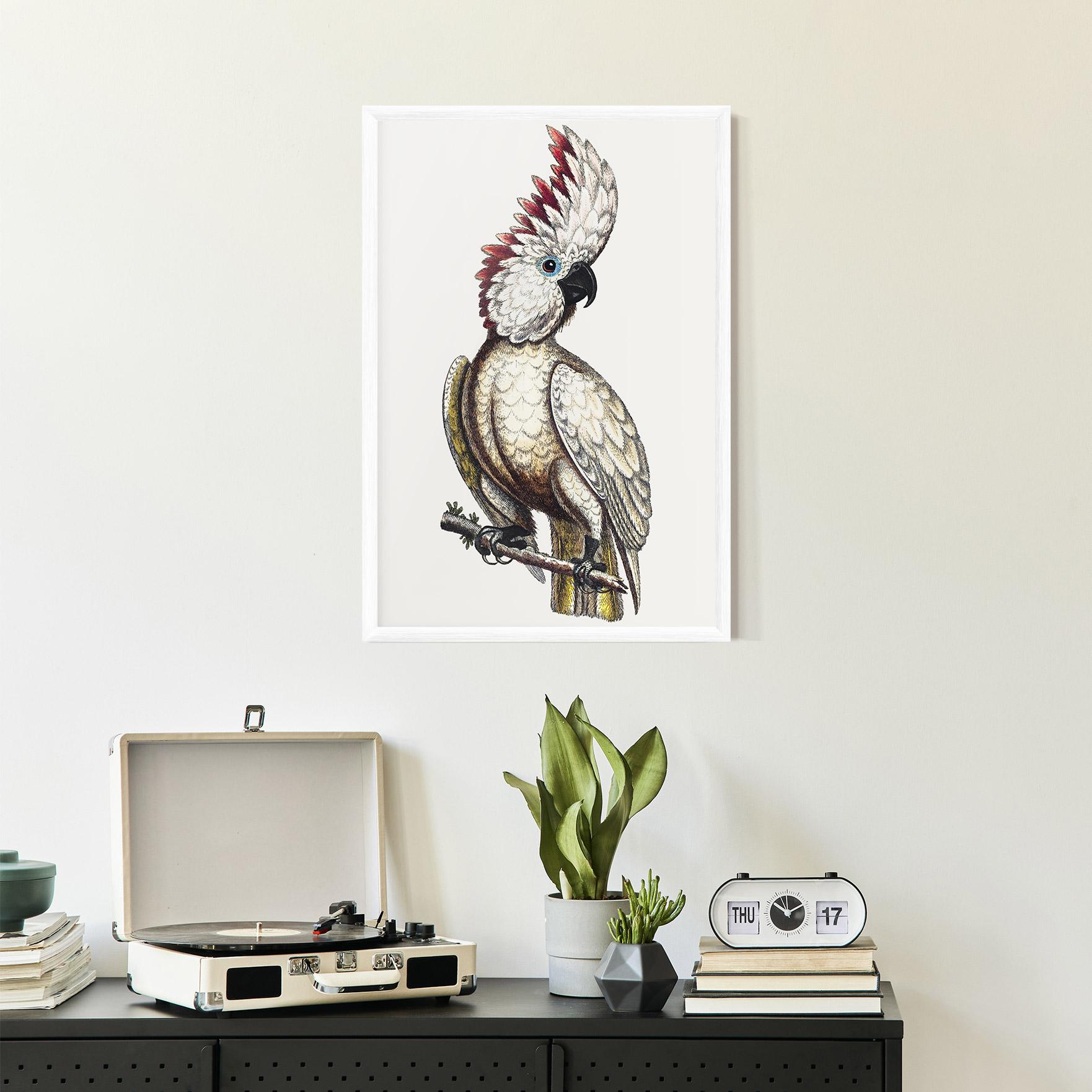 Plakat w Ramie Interesting Bird mockup 2