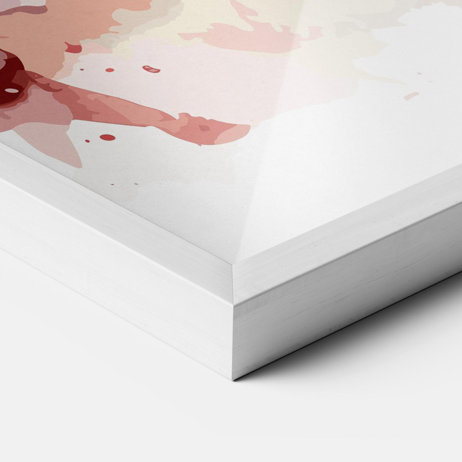 Plakat w Ramie Beautiful Parrot mockup 3