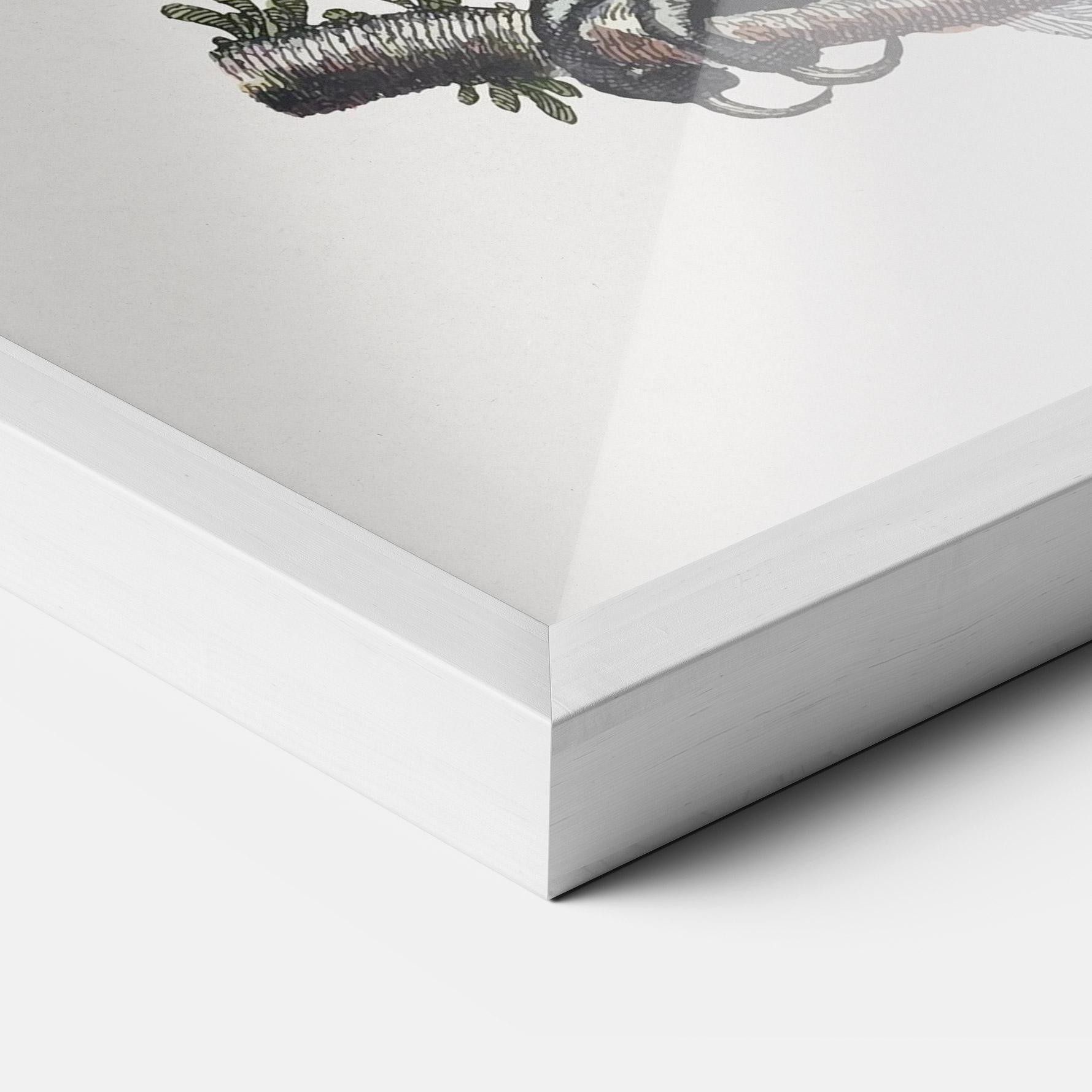 Plakat w Ramie Interesting Bird mockup 3