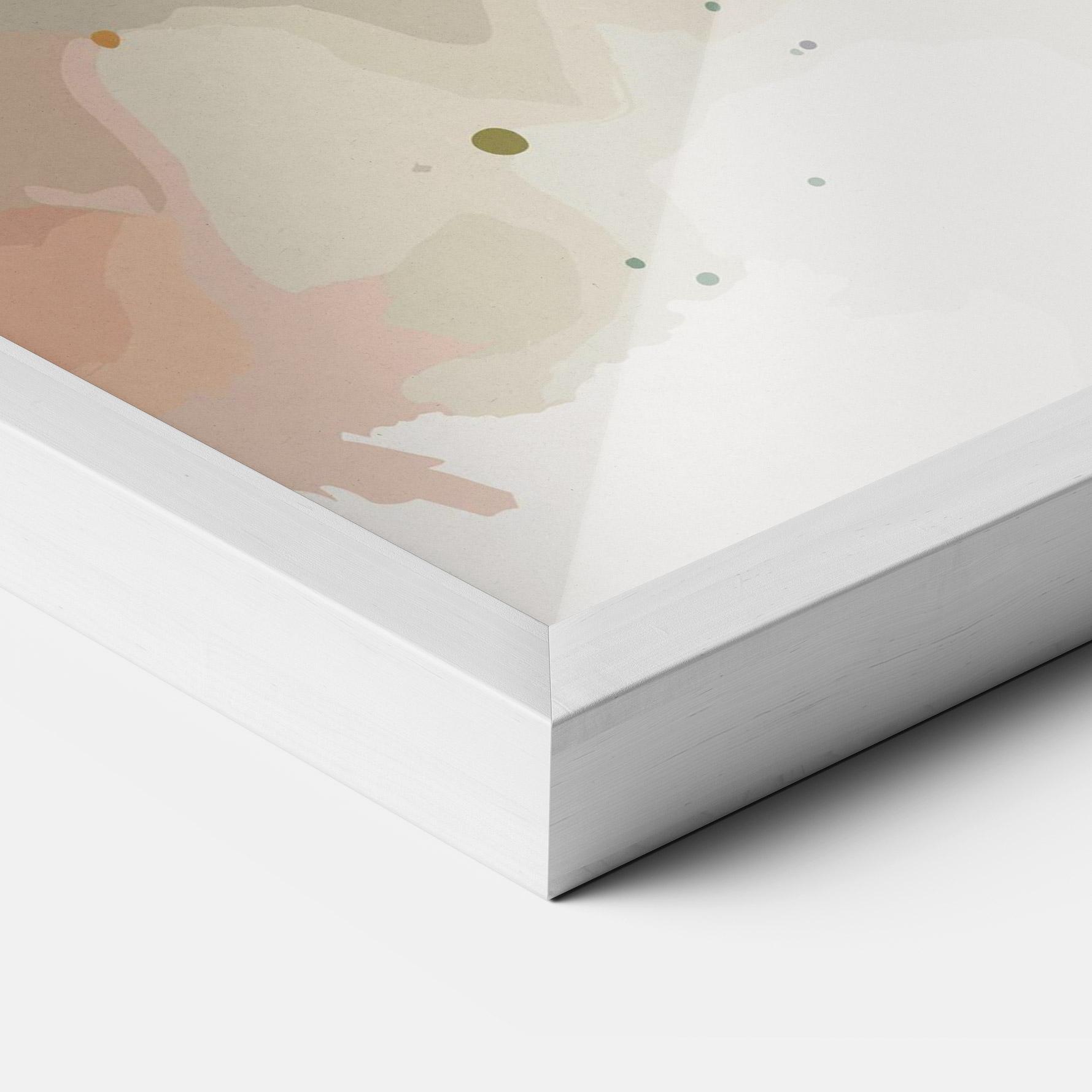 Plakat w Ramie Orange Purple Bird mockup 3