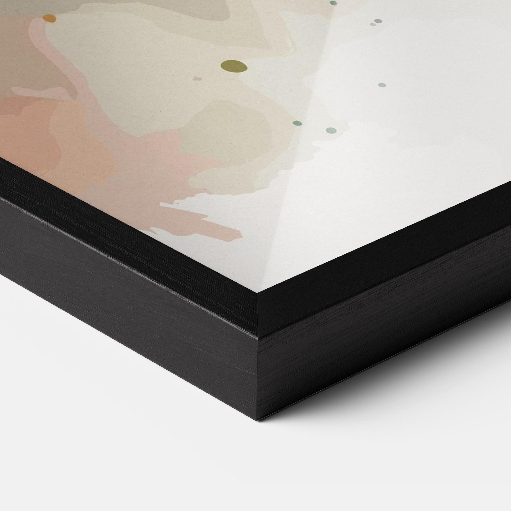 Plakat w Ramie Orange Purple Bird mockup 3