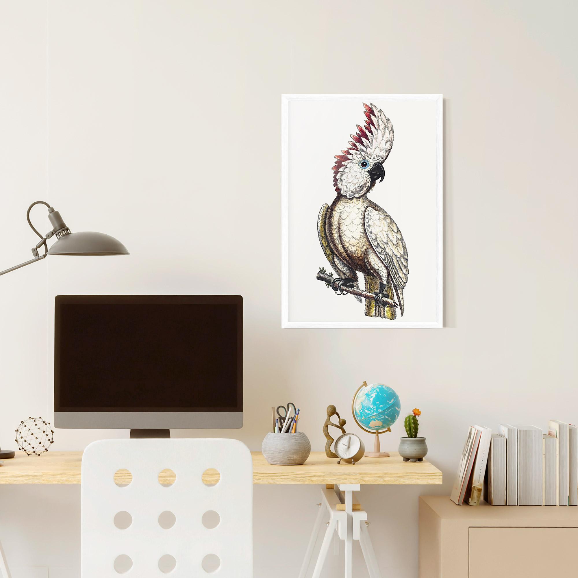 Plakat w Ramie Interesting Bird mockup 6