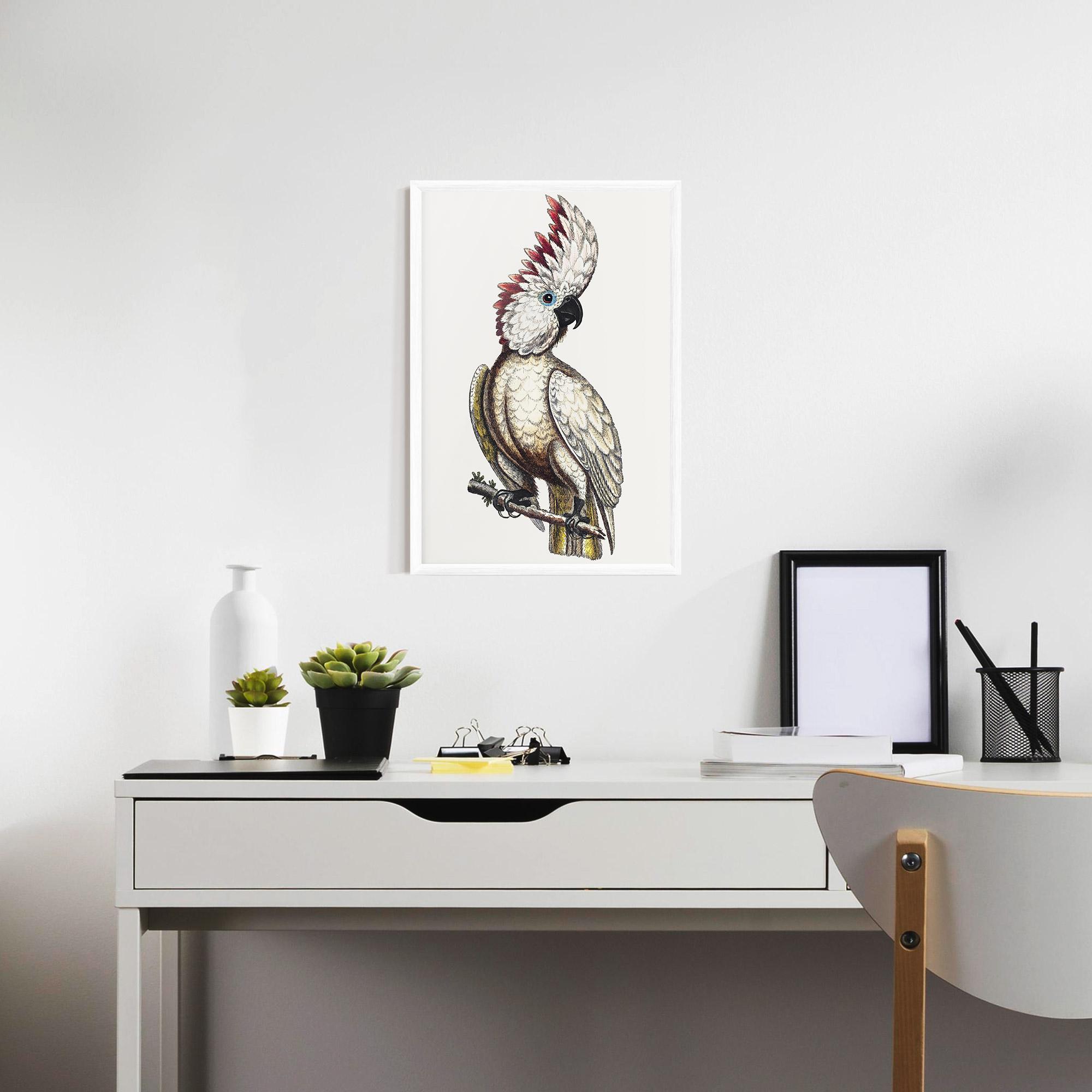 Plakat w Ramie Interesting Bird mockup 7