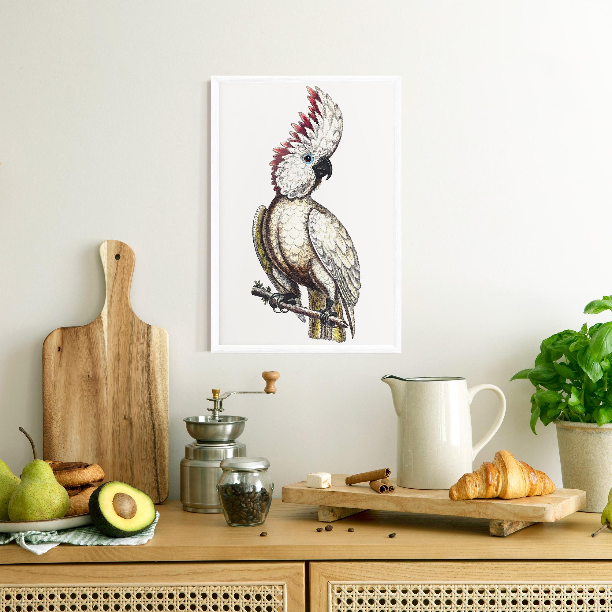 Plakat w Ramie Interesting Bird mockup 8
