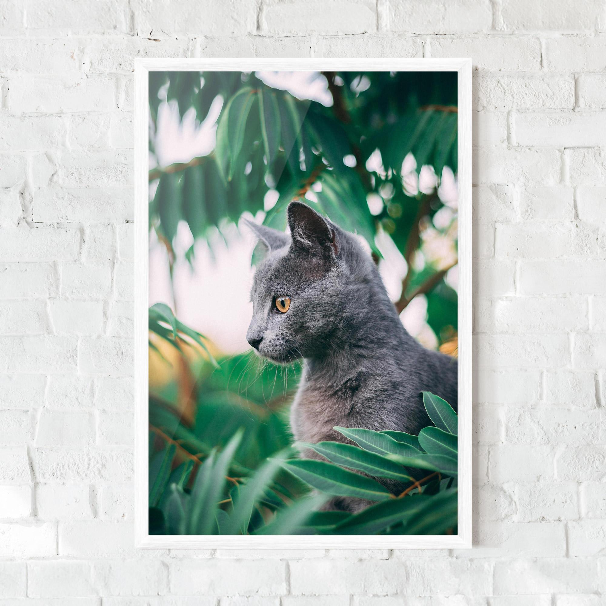 Plakat w Ramie Cat Tree mockup 0