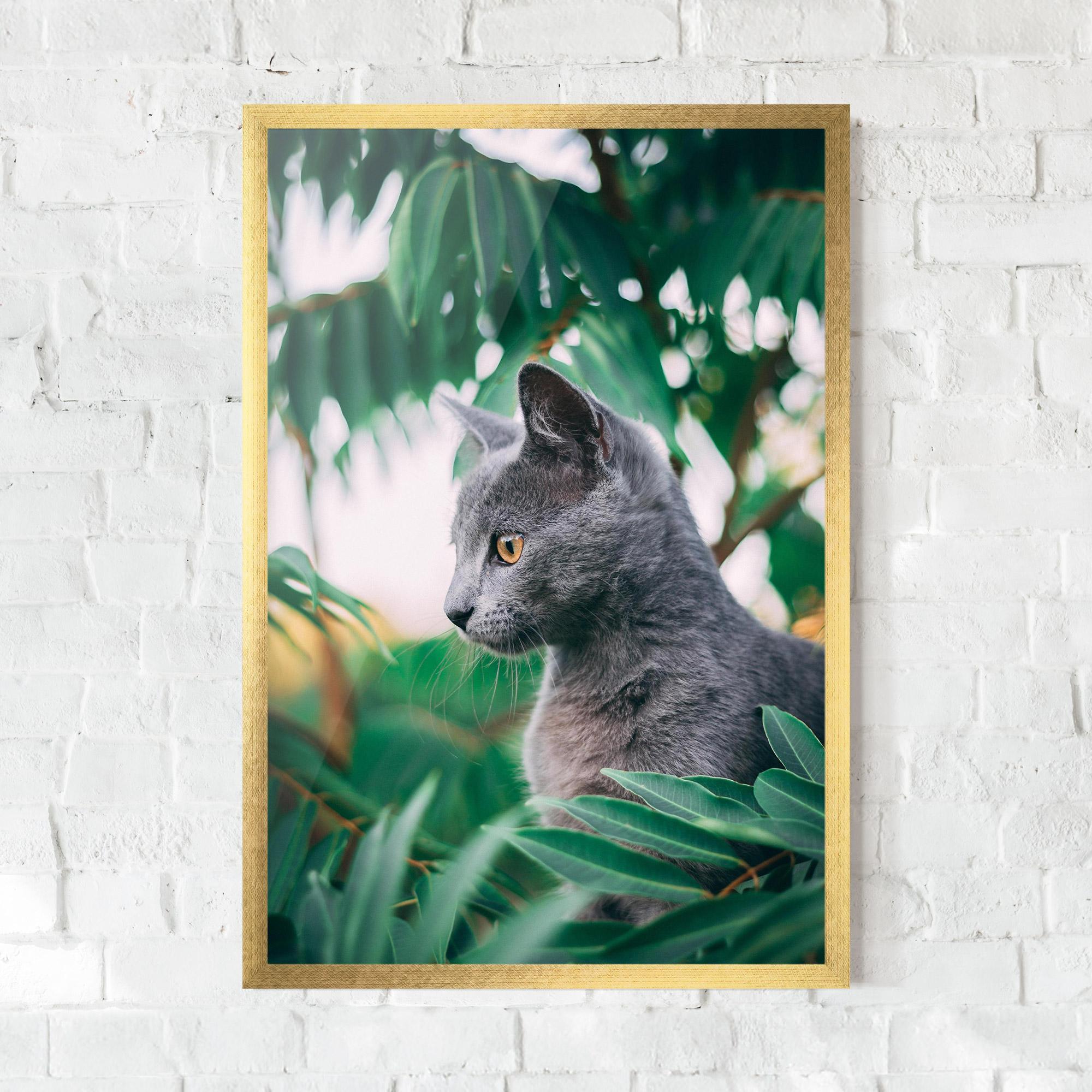 Plakat w Ramie Cat Tree mockup 0