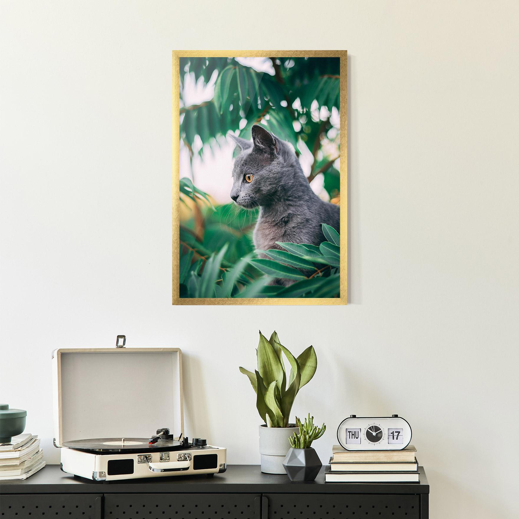 Plakat w Ramie Cat Tree mockup 2