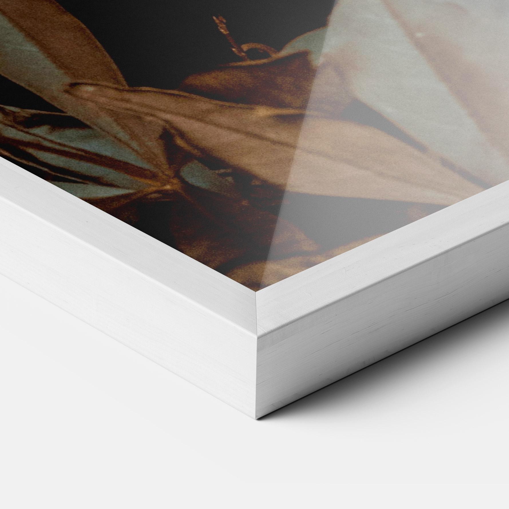 Plakat w Ramie Autumn Orange Cat mockup 3