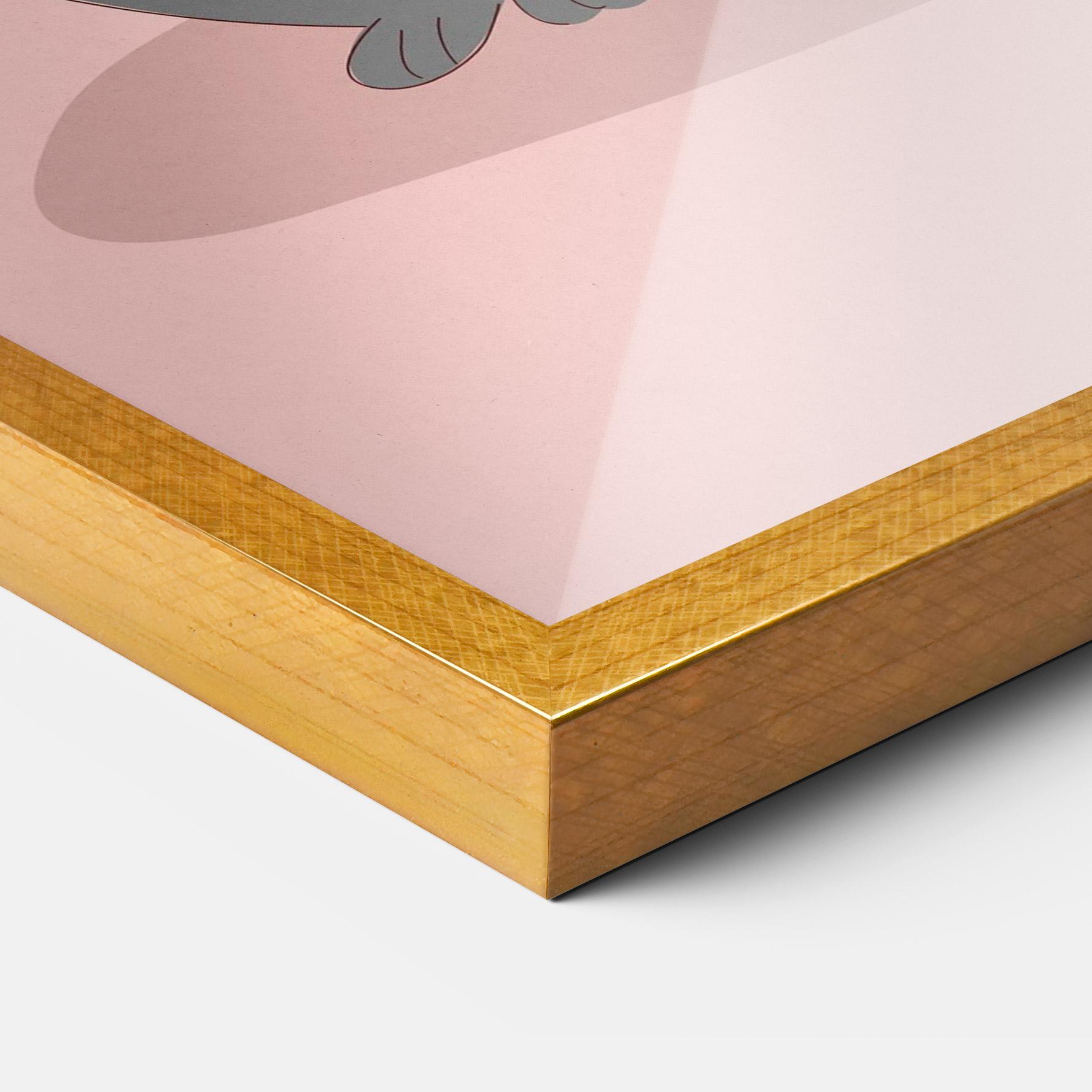 Plakat w Ramie Lover Cats mockup 3