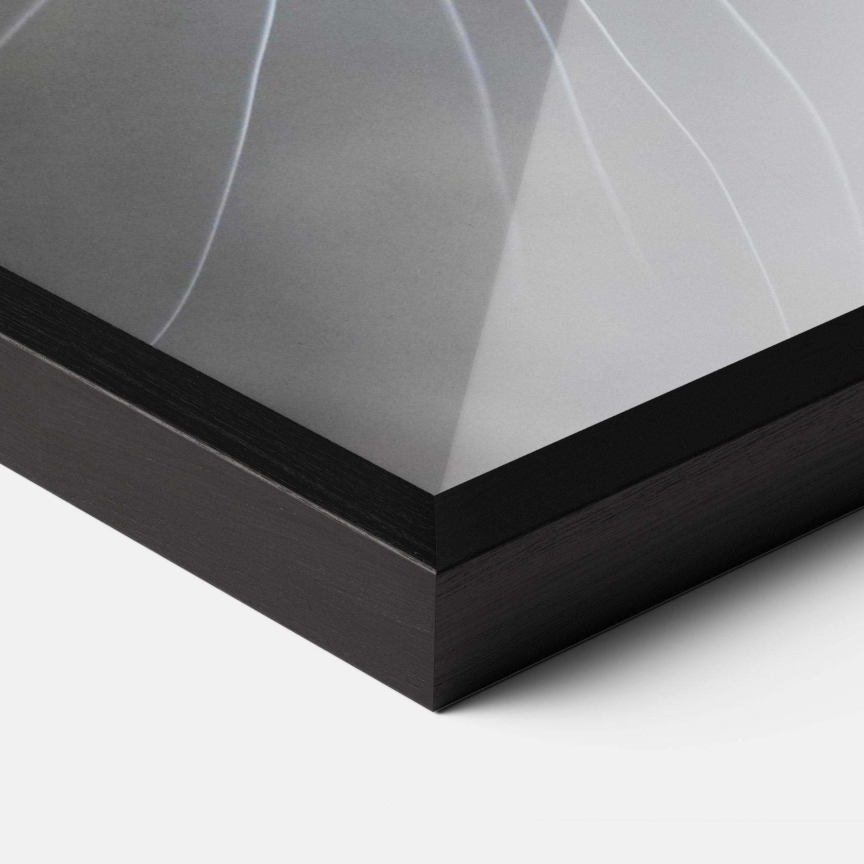 Plakat w Ramie Pretty Orange Eyes Cat mockup 3