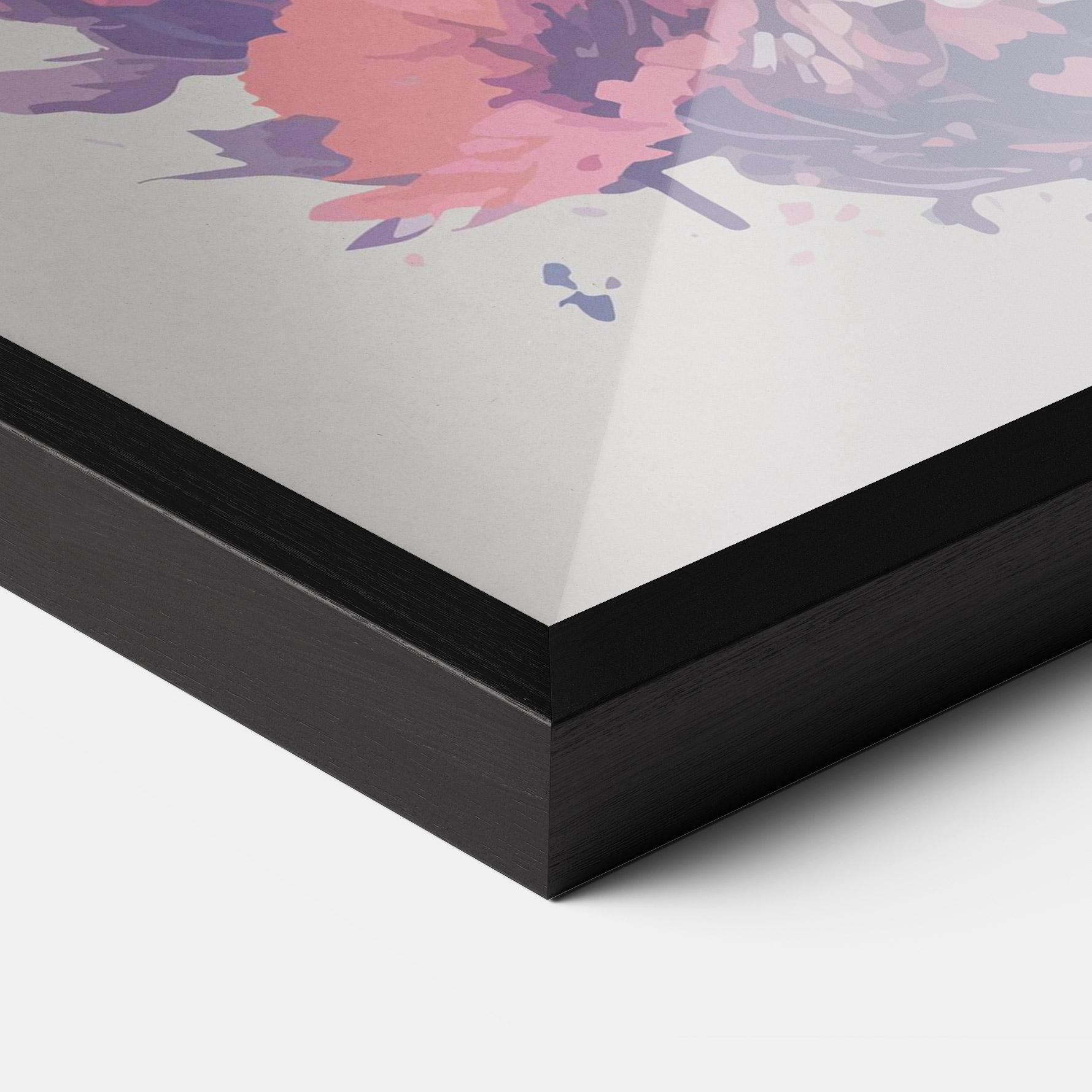 Plakat w Ramie Purple Cat mockup 3