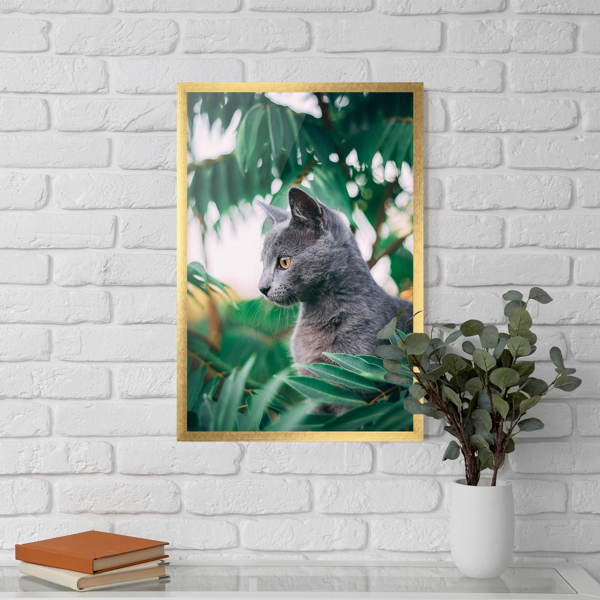 Plakat w Ramie Cat Tree mockup 5