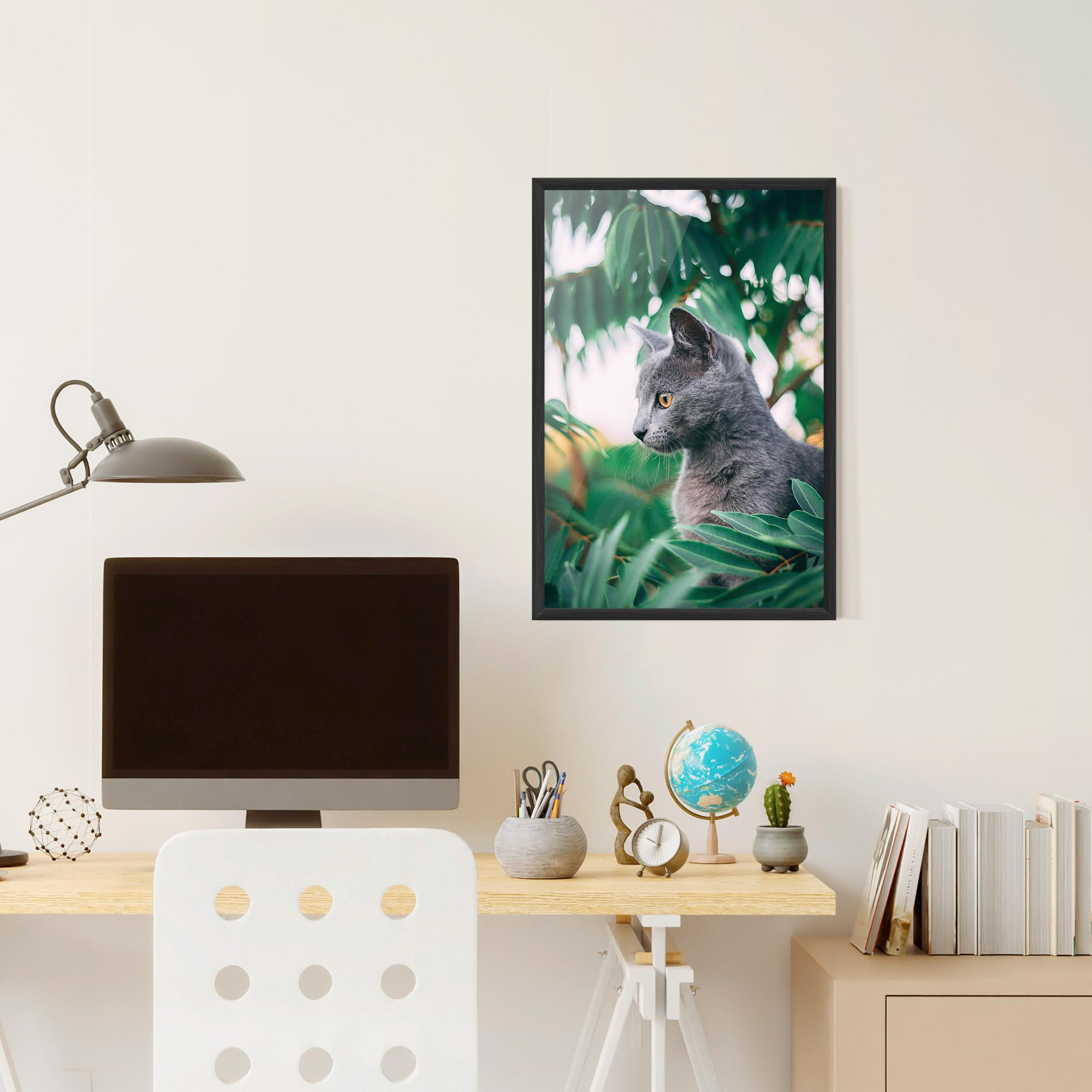 Plakat w Ramie Cat Tree mockup 6